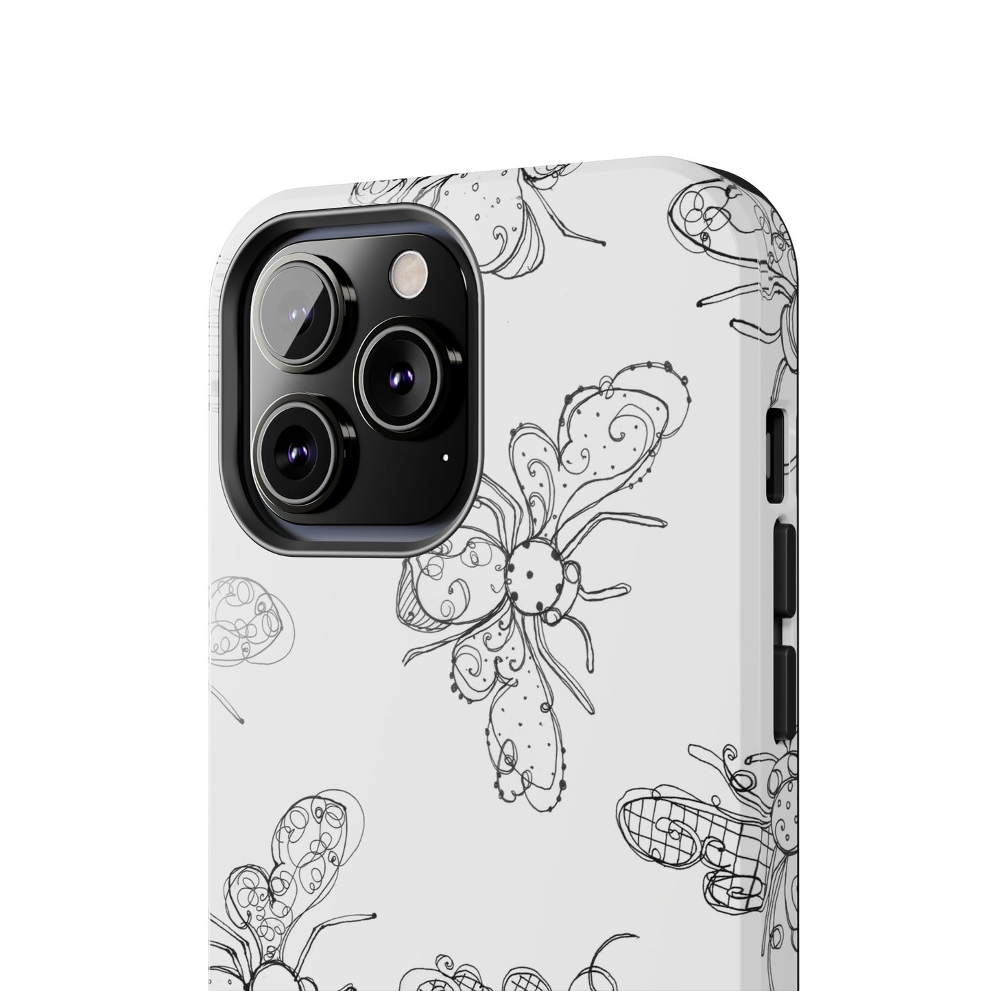 Busy Bees White Phone Case
