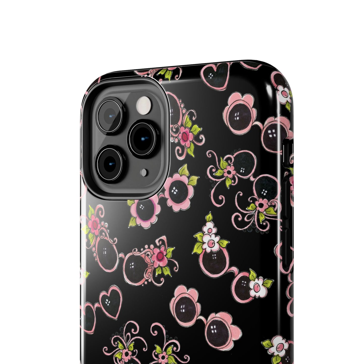 Tossed Shades Black Phone Case