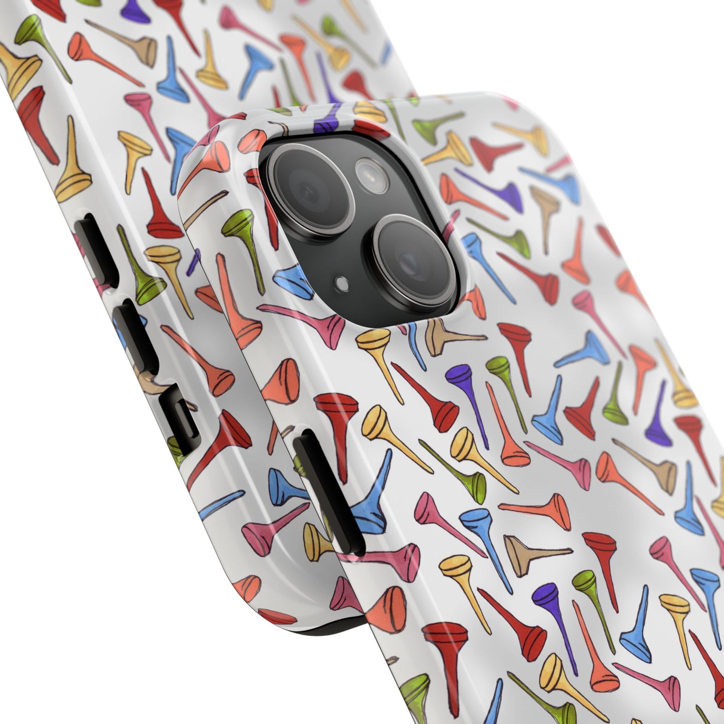 Teed Off Gray Phone Case