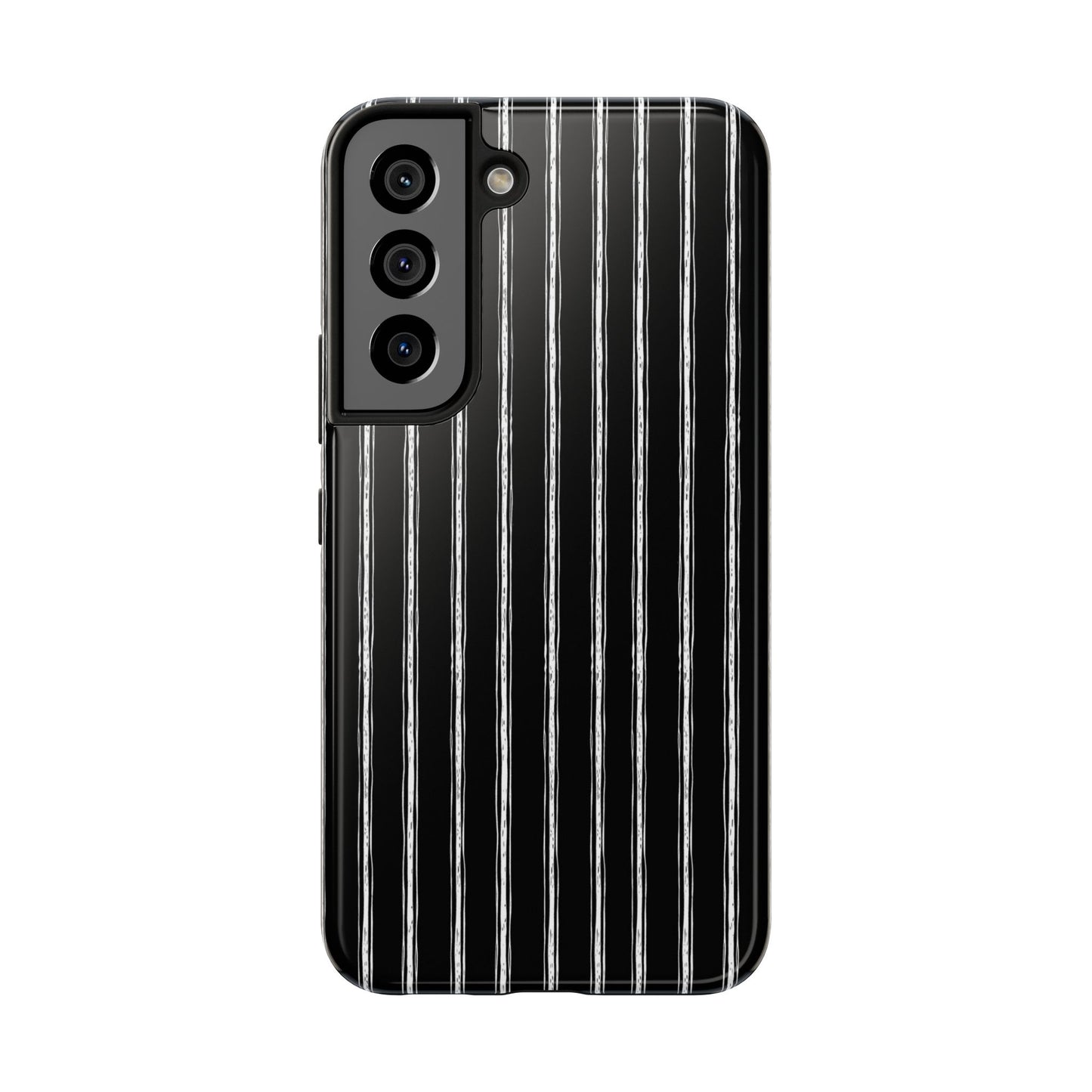 Napkin Stripe Black / White Phone Case