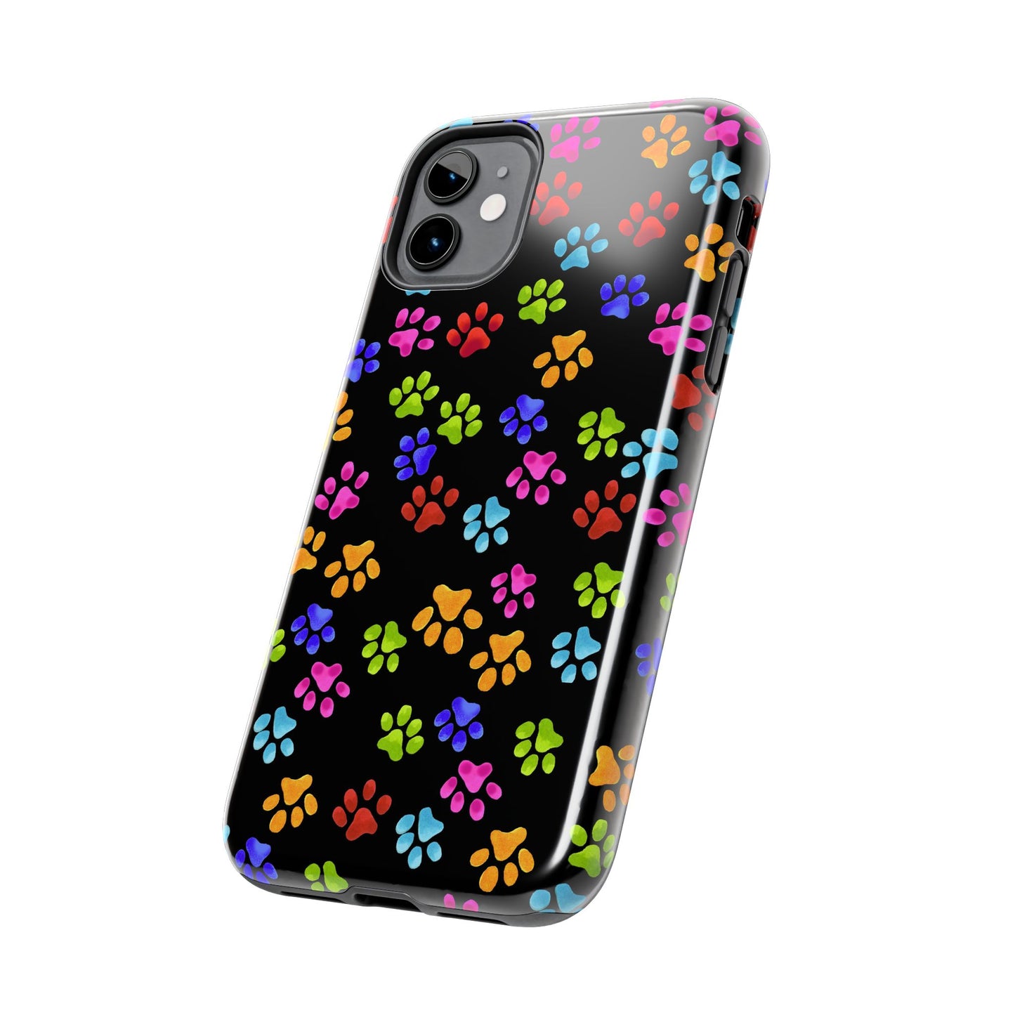 Paws Black Phone Case