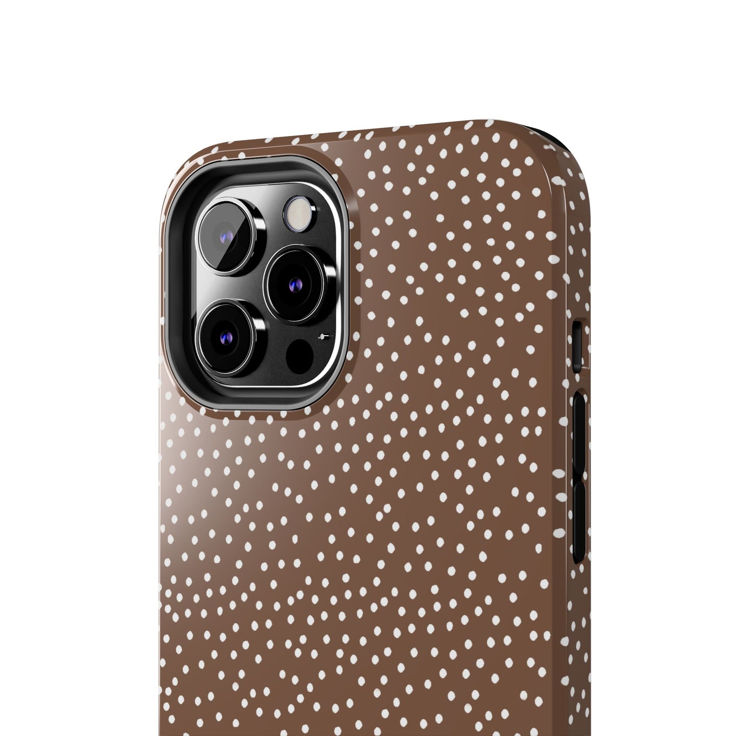 Dottible Chocolate / White Phone Case