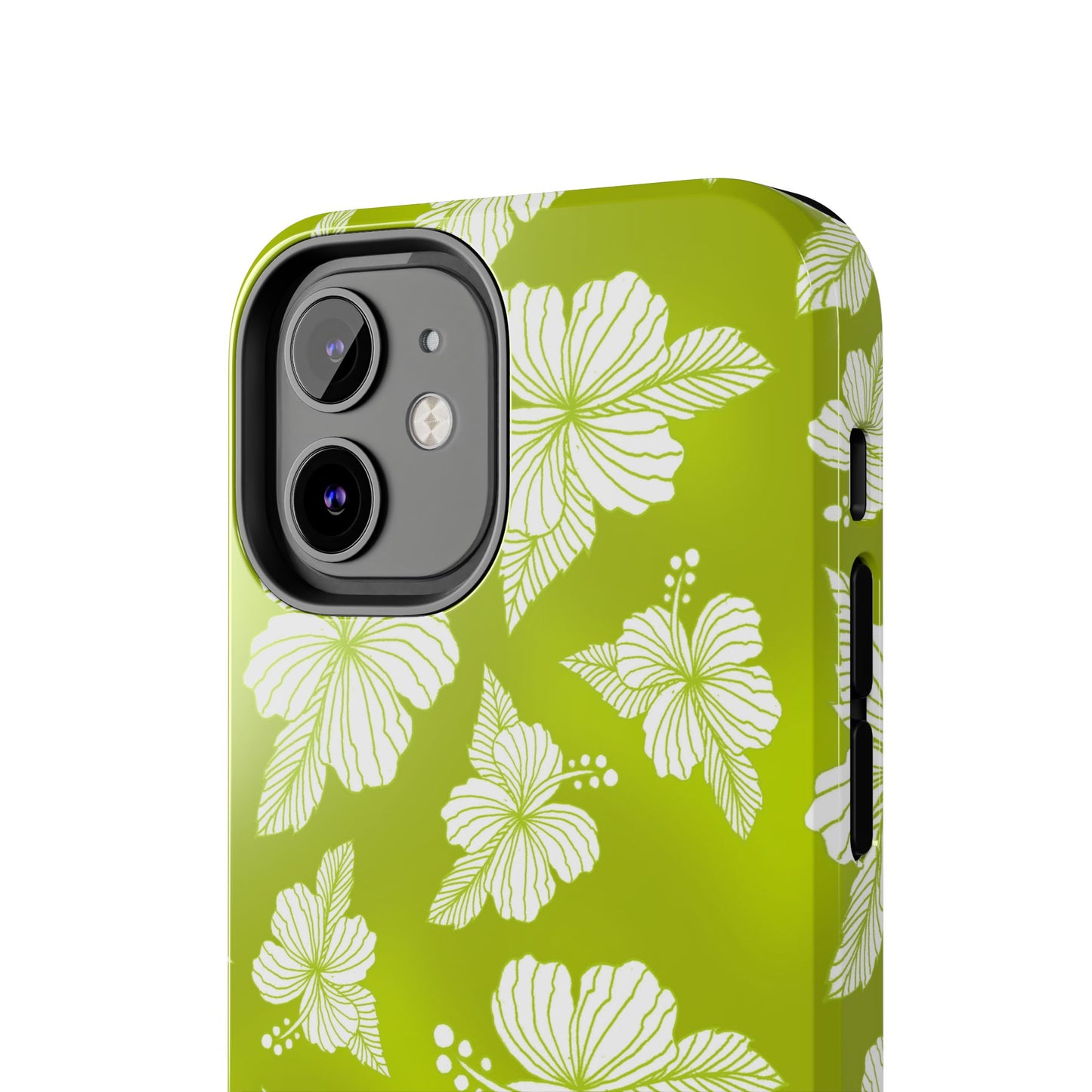 Hibiscus Green Phone Case