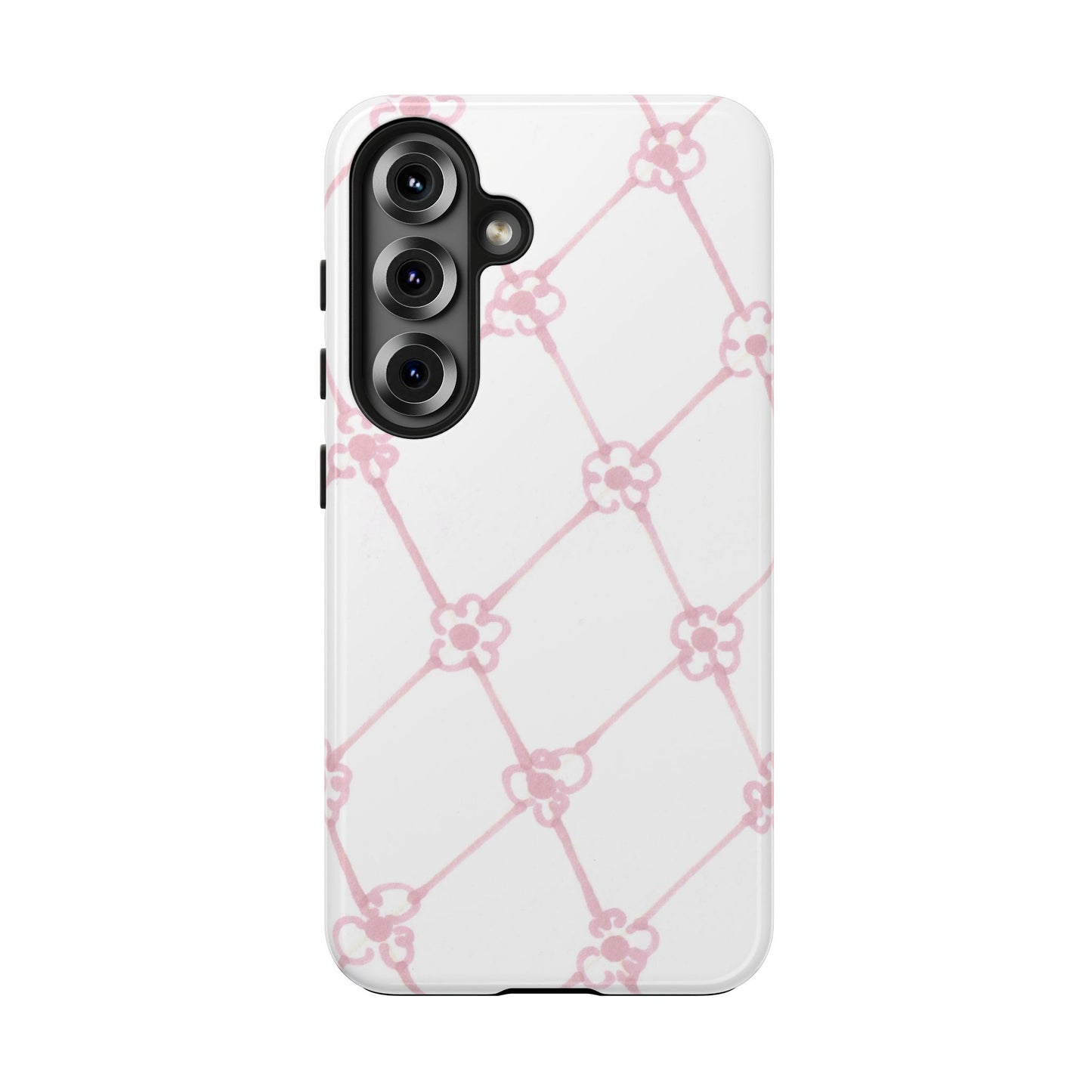 Flower Model Scroll Phone Case