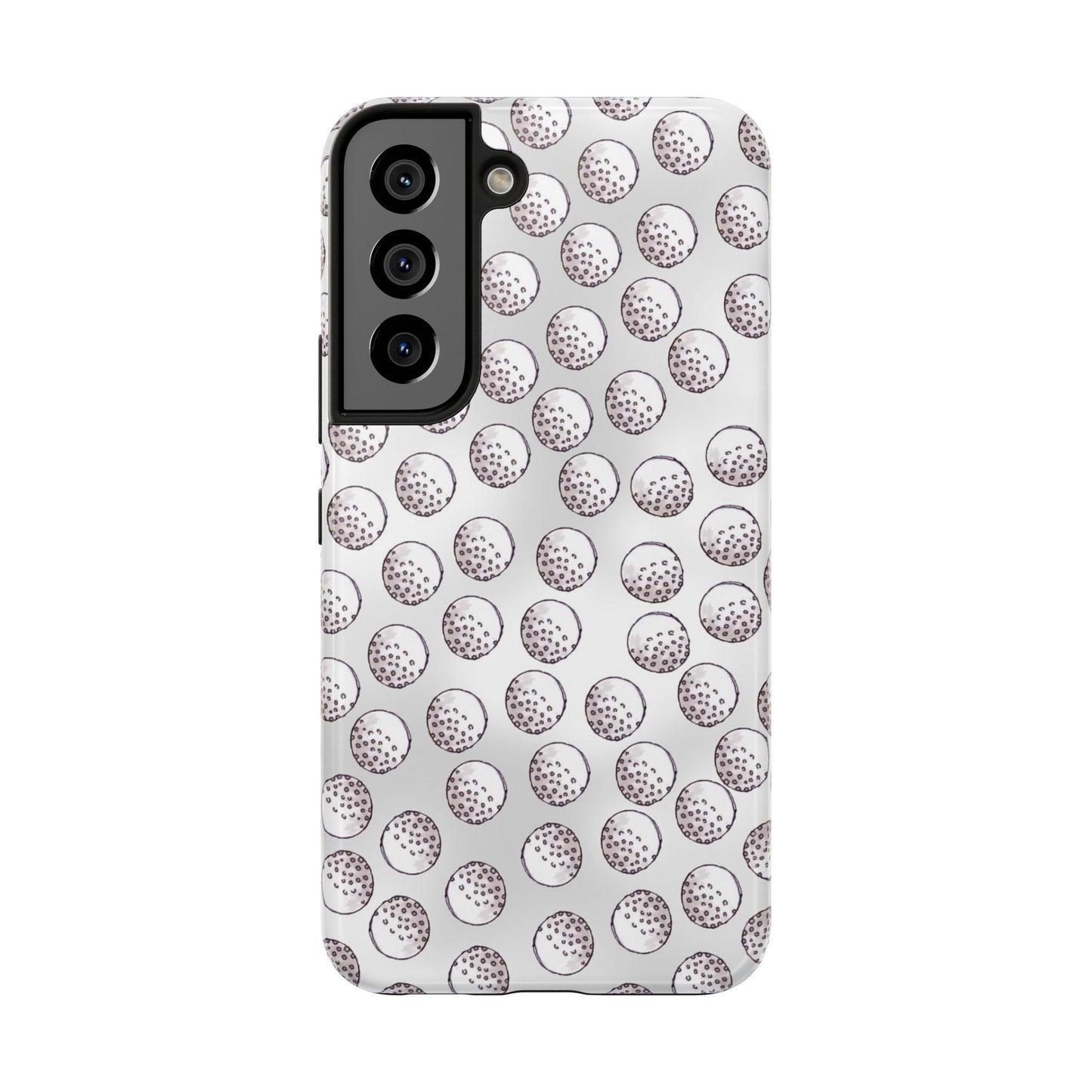 Ball Dots Gray Phone Case
