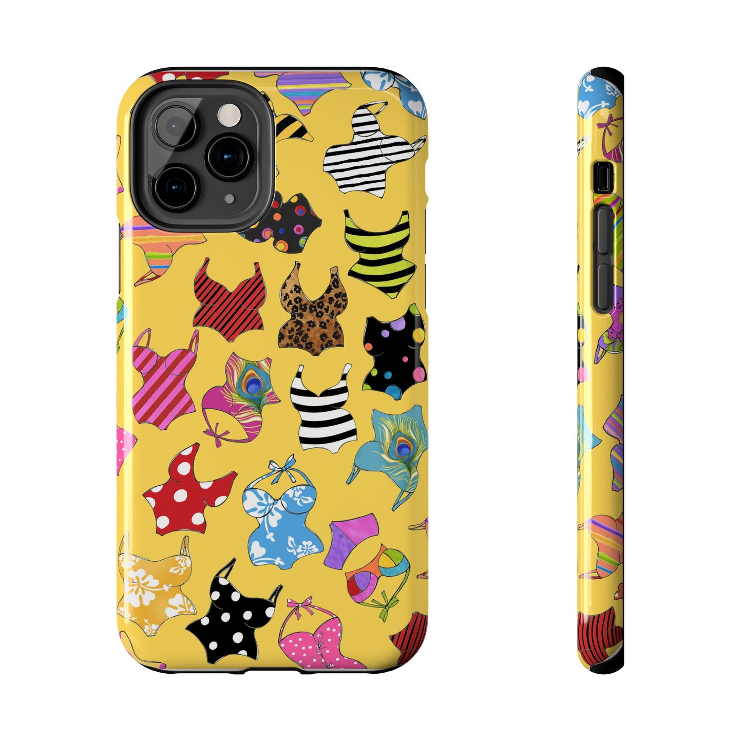 Assorted Suits Yellow Phone Case