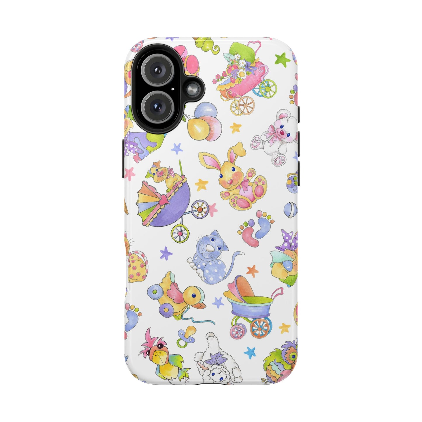 Busy Baby White Phone Case