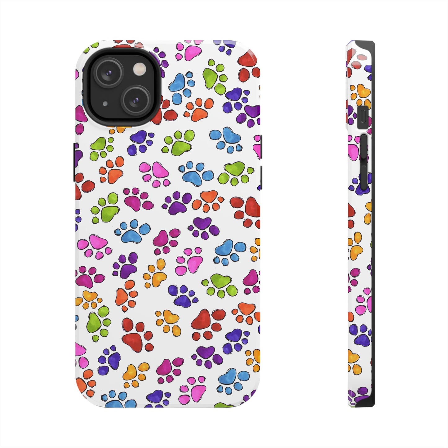Fancy Paws White Phone Case