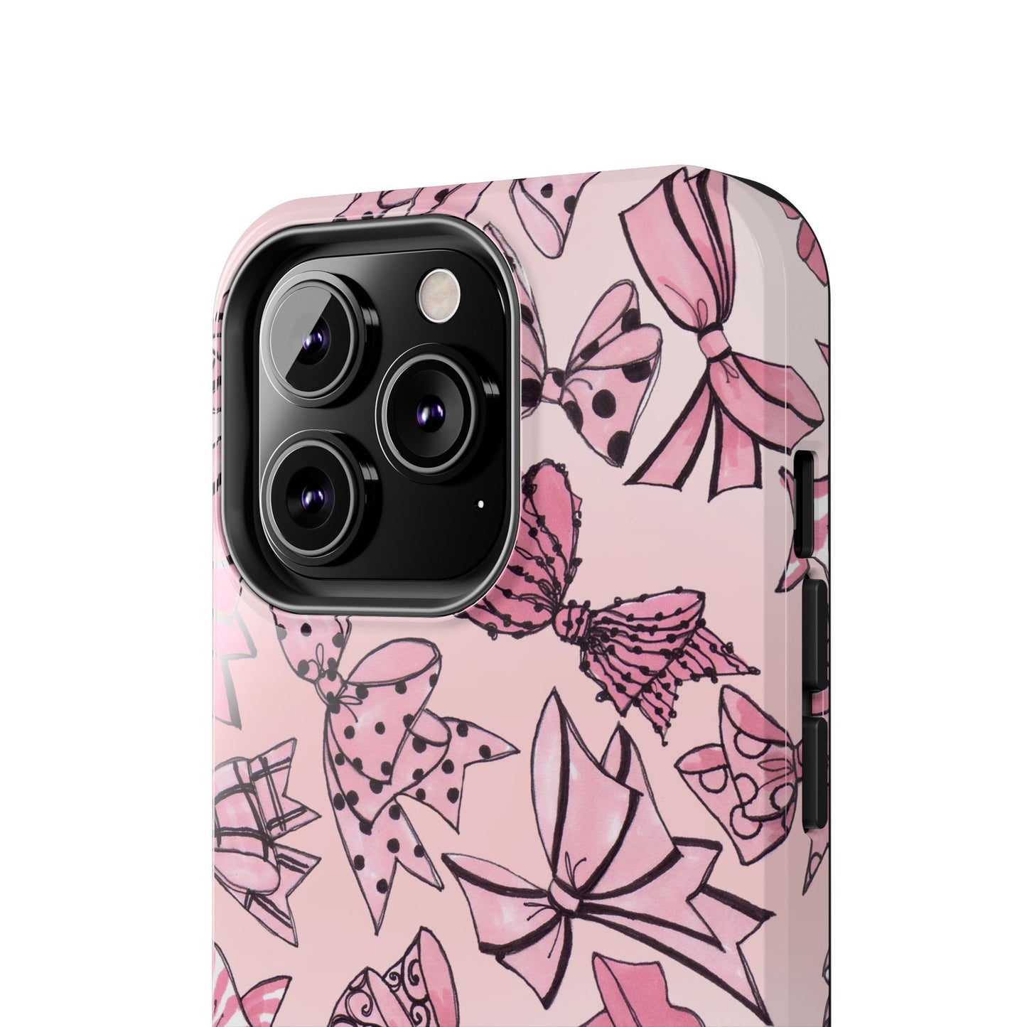 Blushing Bows Pink Sky Phone Case