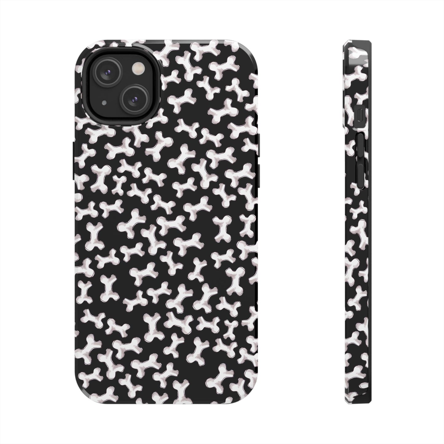 Bones a Lot Black Phone Case