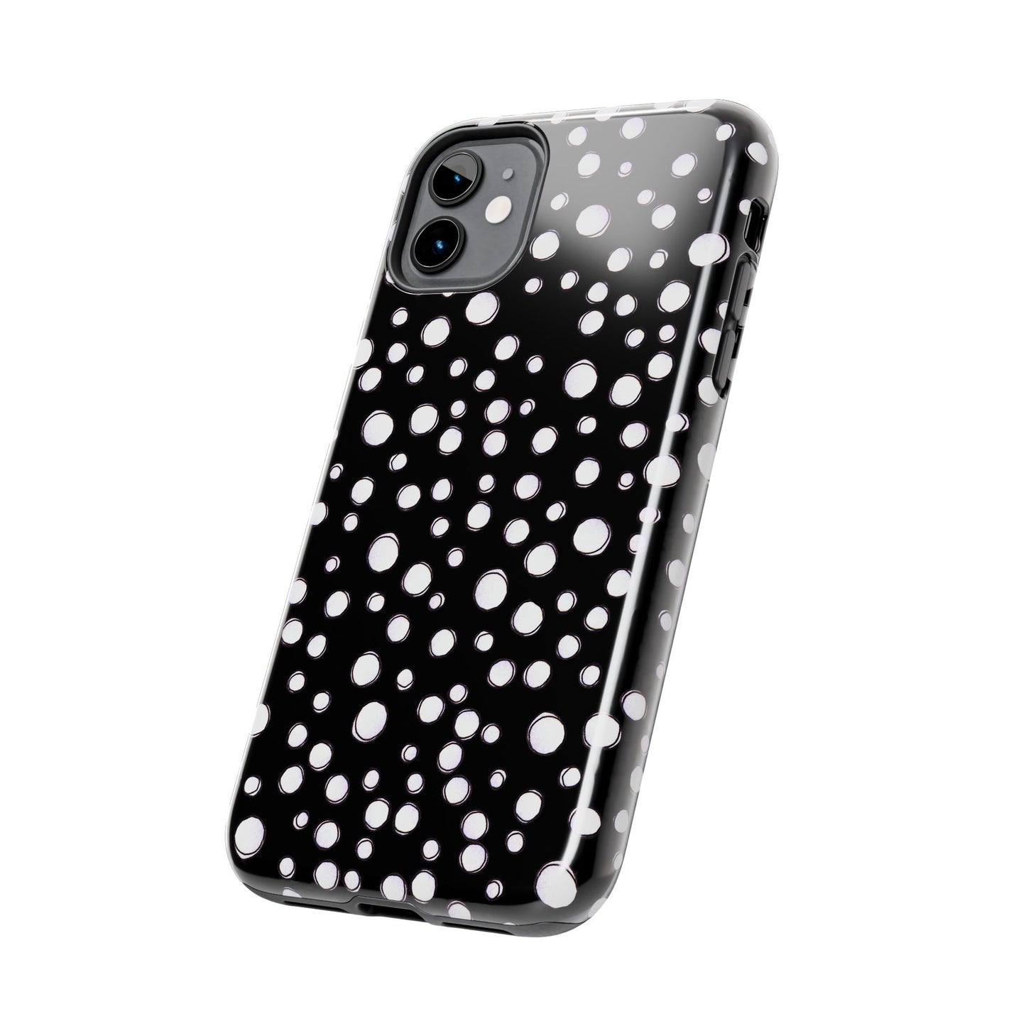 Pot Dots Black Phone Case