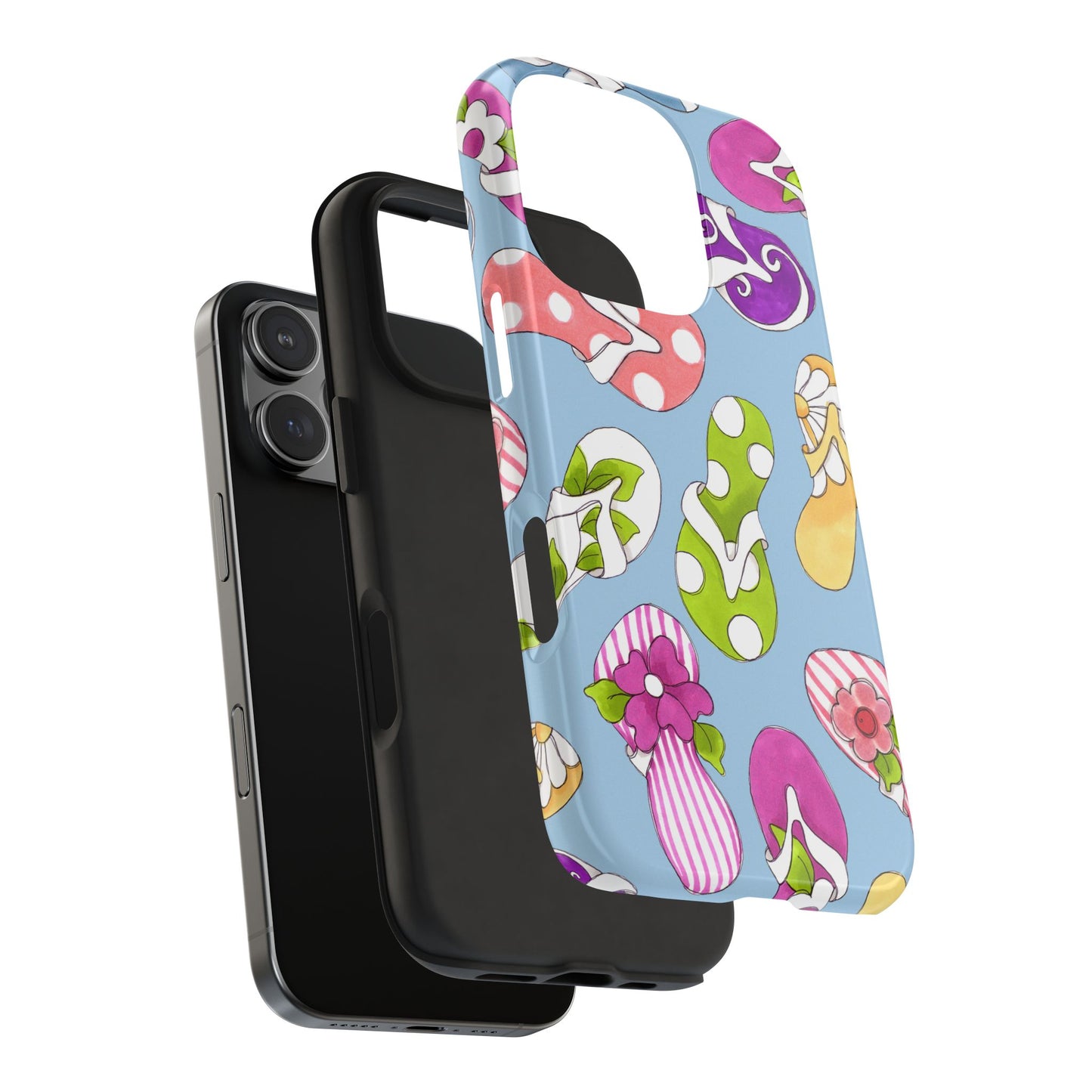 Flip Flops Blue Phone Case