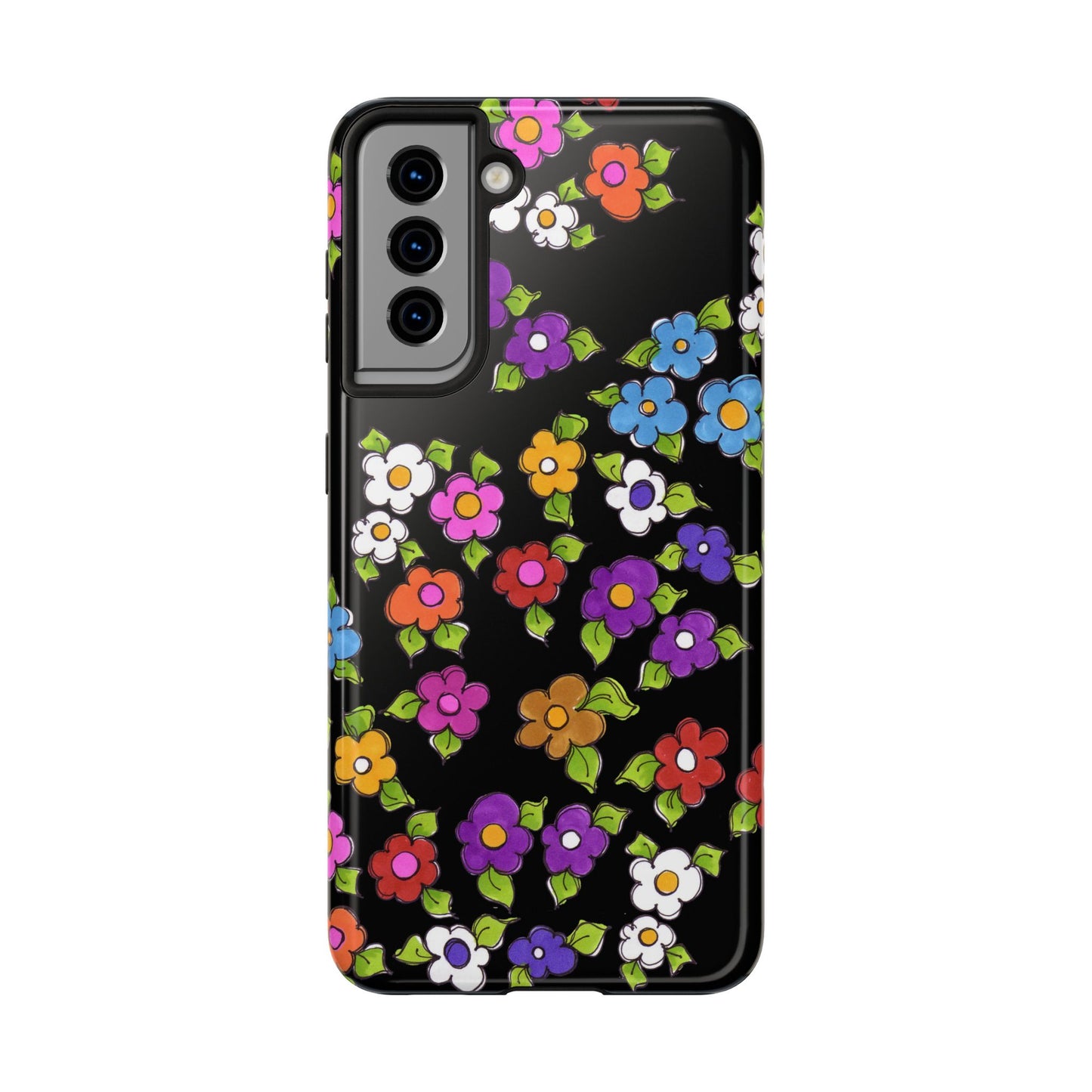 Fancy Dog Daisies Phone Case
