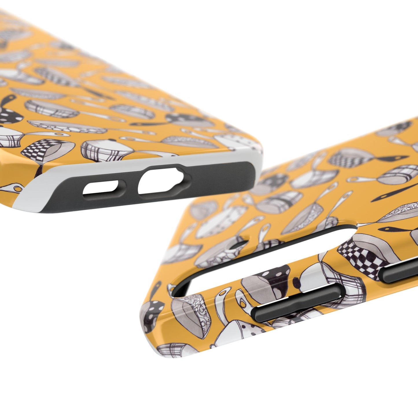 Pots & Pans Flyin' Yellow Phone Case
