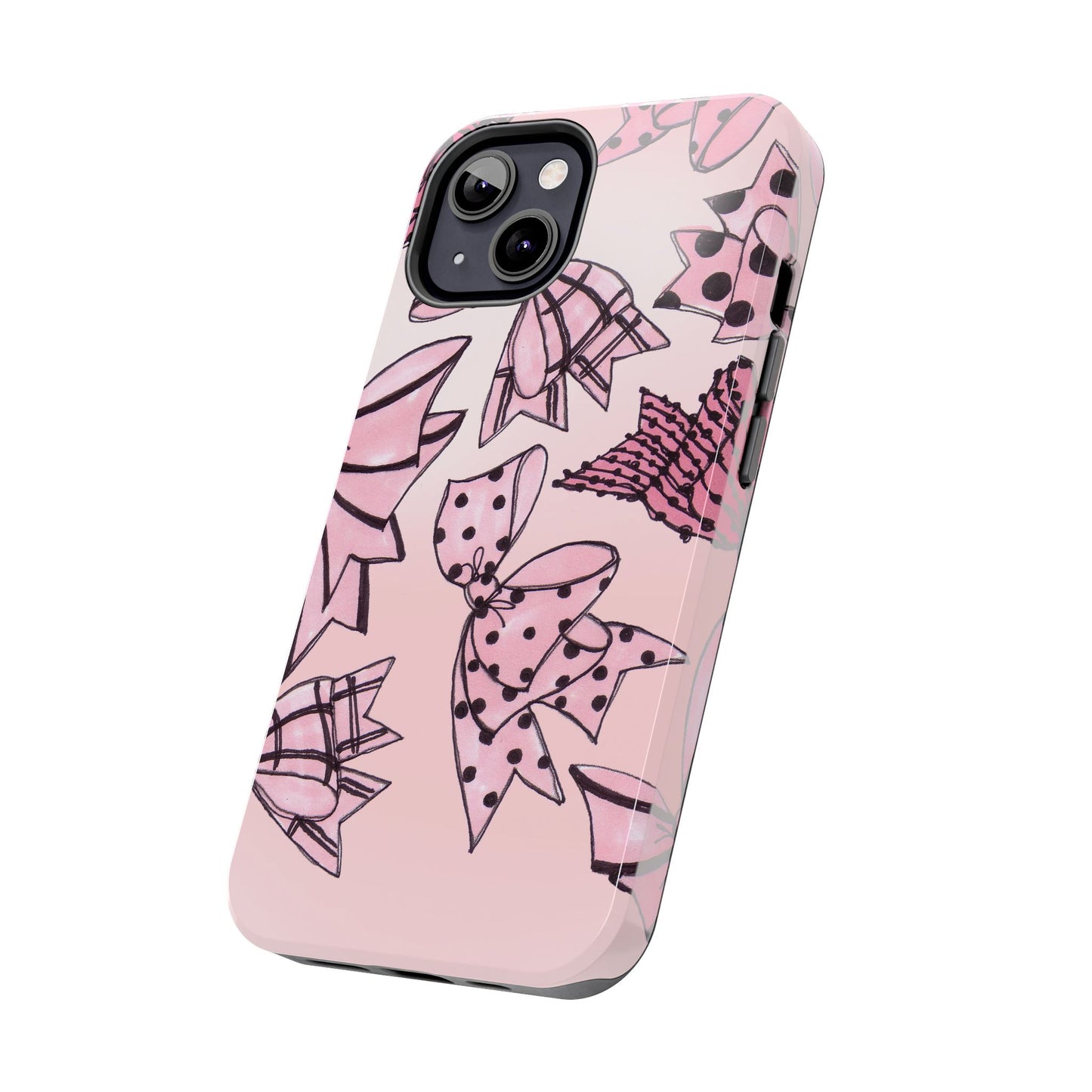Cat Bows Pink Phone Case