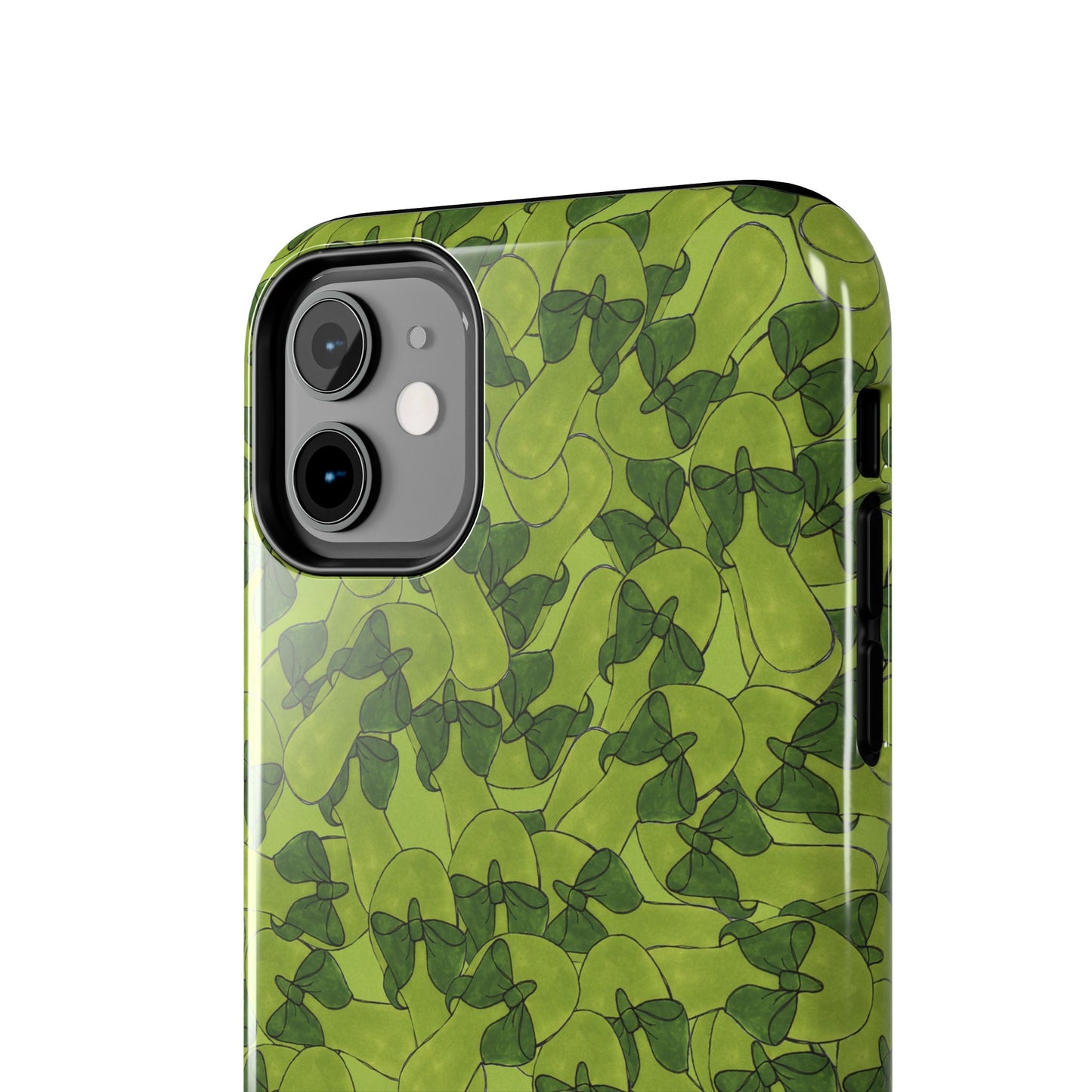 Green Flip Flops Phone Case