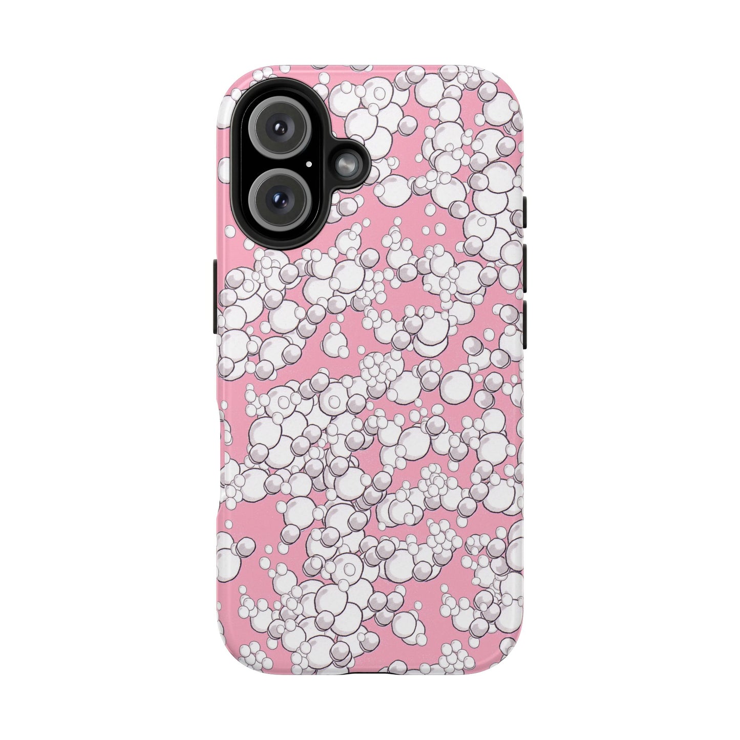 Bubble Dots Pink Phone Case