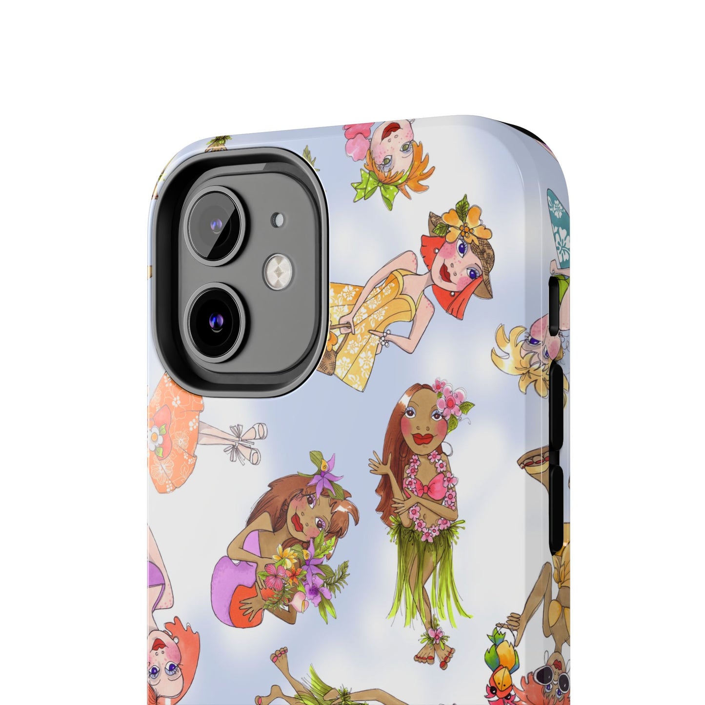 Island Toss Blue Sky Phone Case
