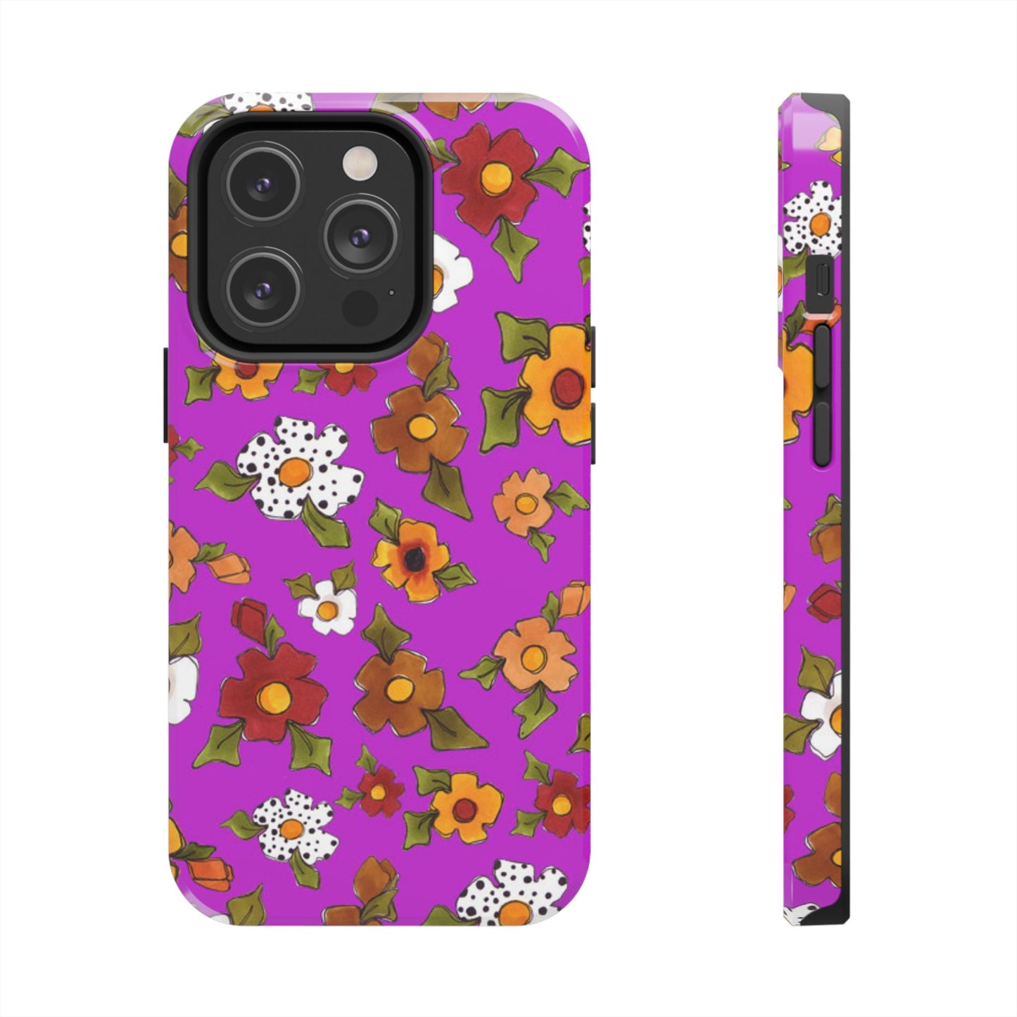 Spice Posie Magenta Phone Case