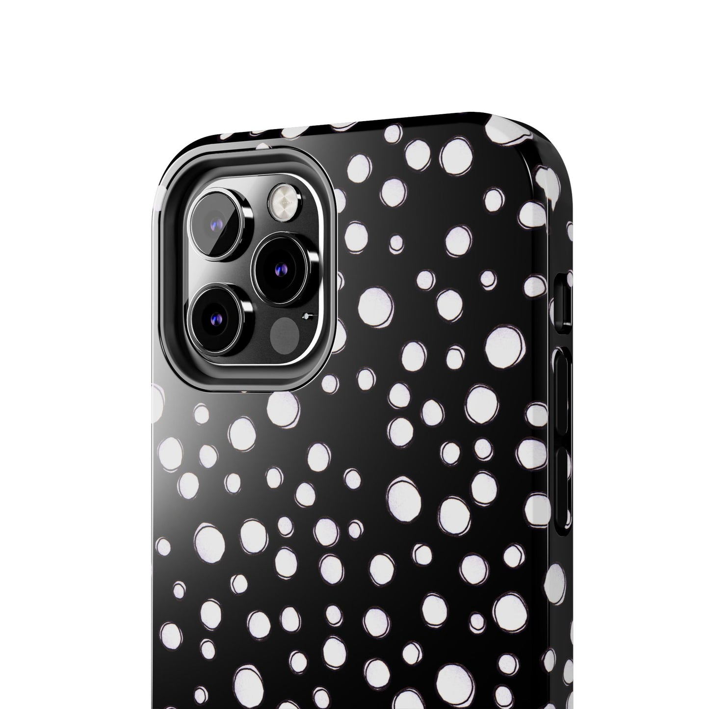Pot Dots Black Phone Case