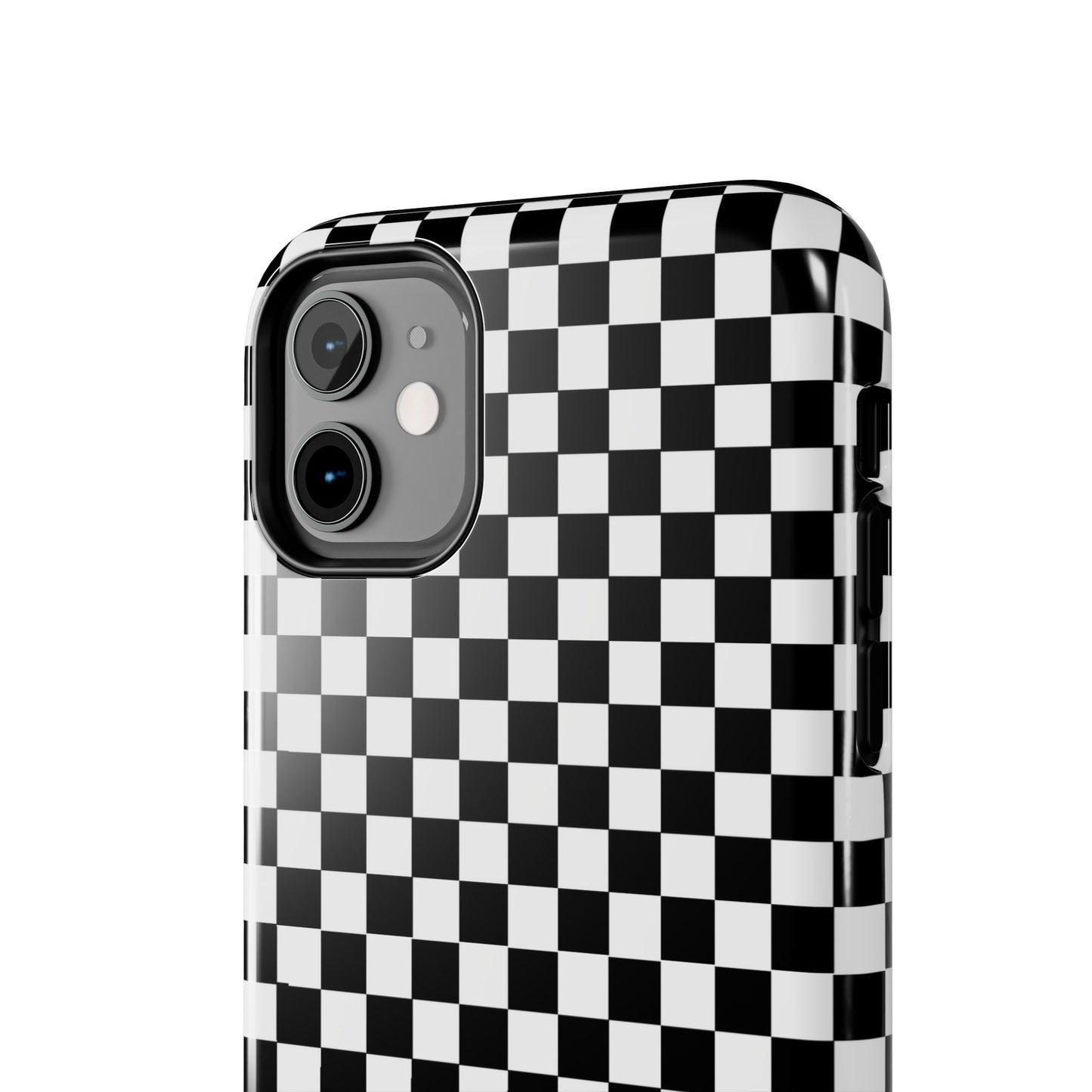 Checkerboard Black / White Phone Case