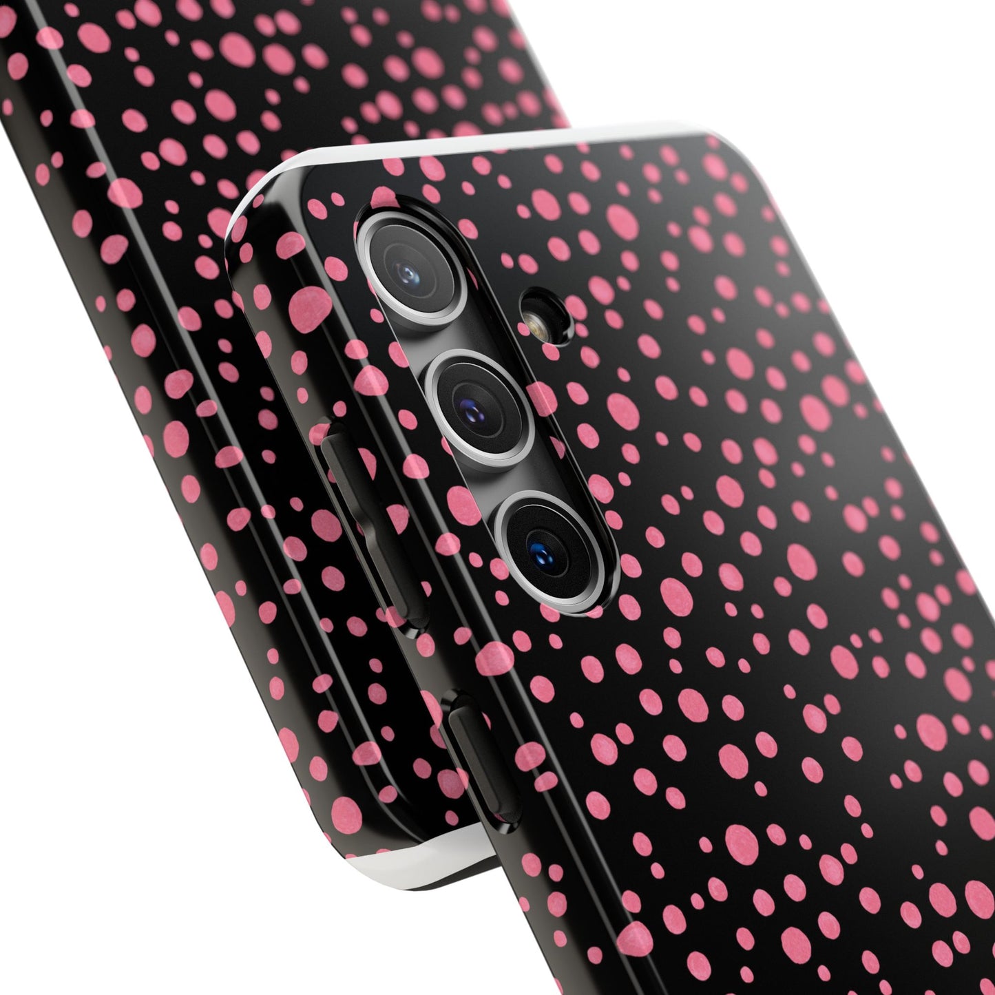Balloon Dots Black / Pink Phone Case