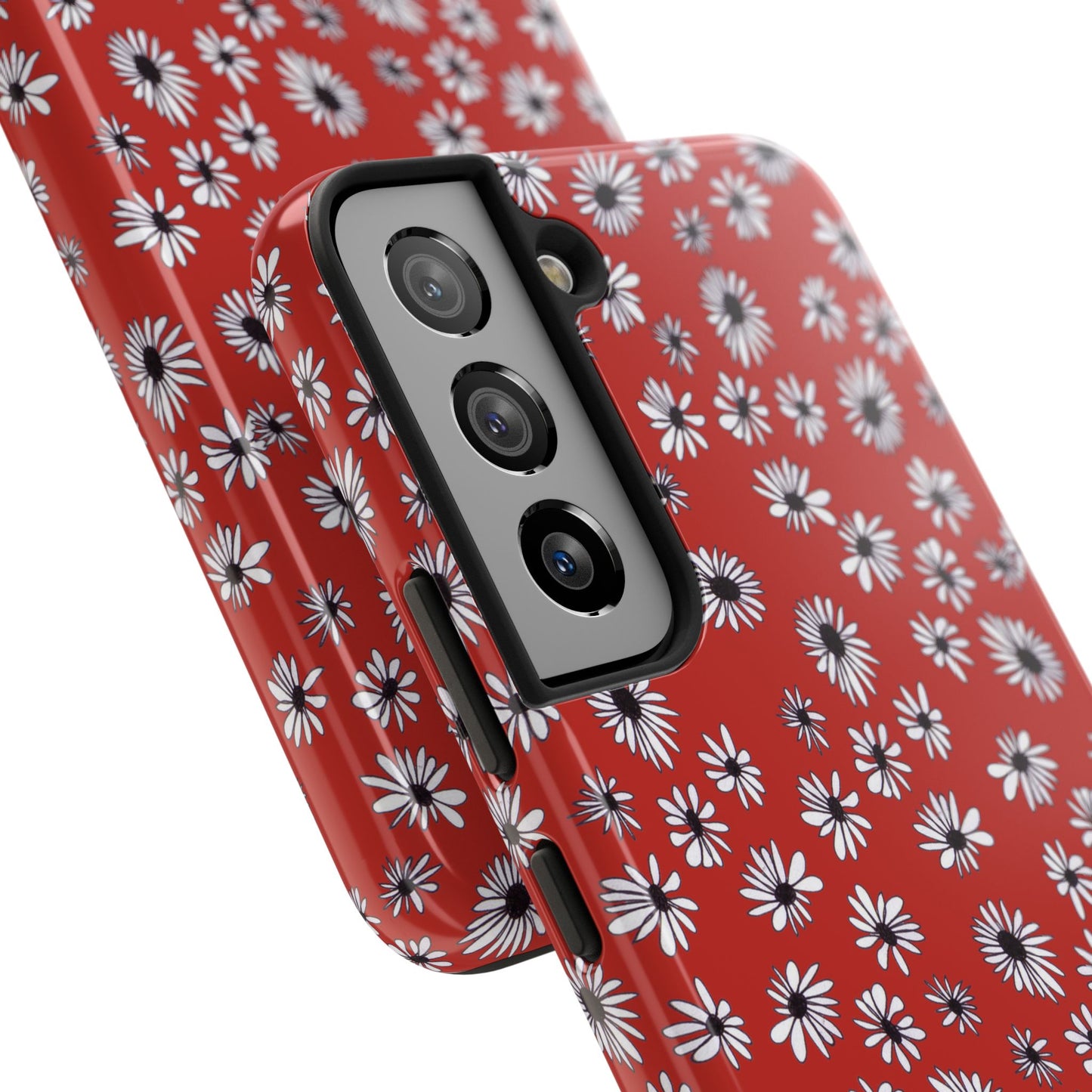 Random Daisy Red / White Phone Case