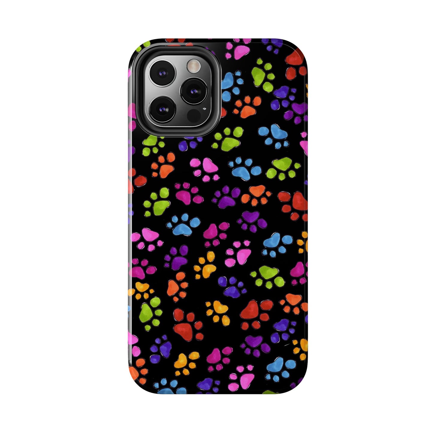 Fancy Paws Black Phone Case