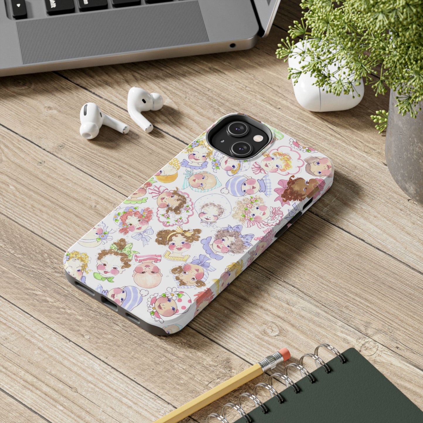 Baby Face Fling White Phone Case