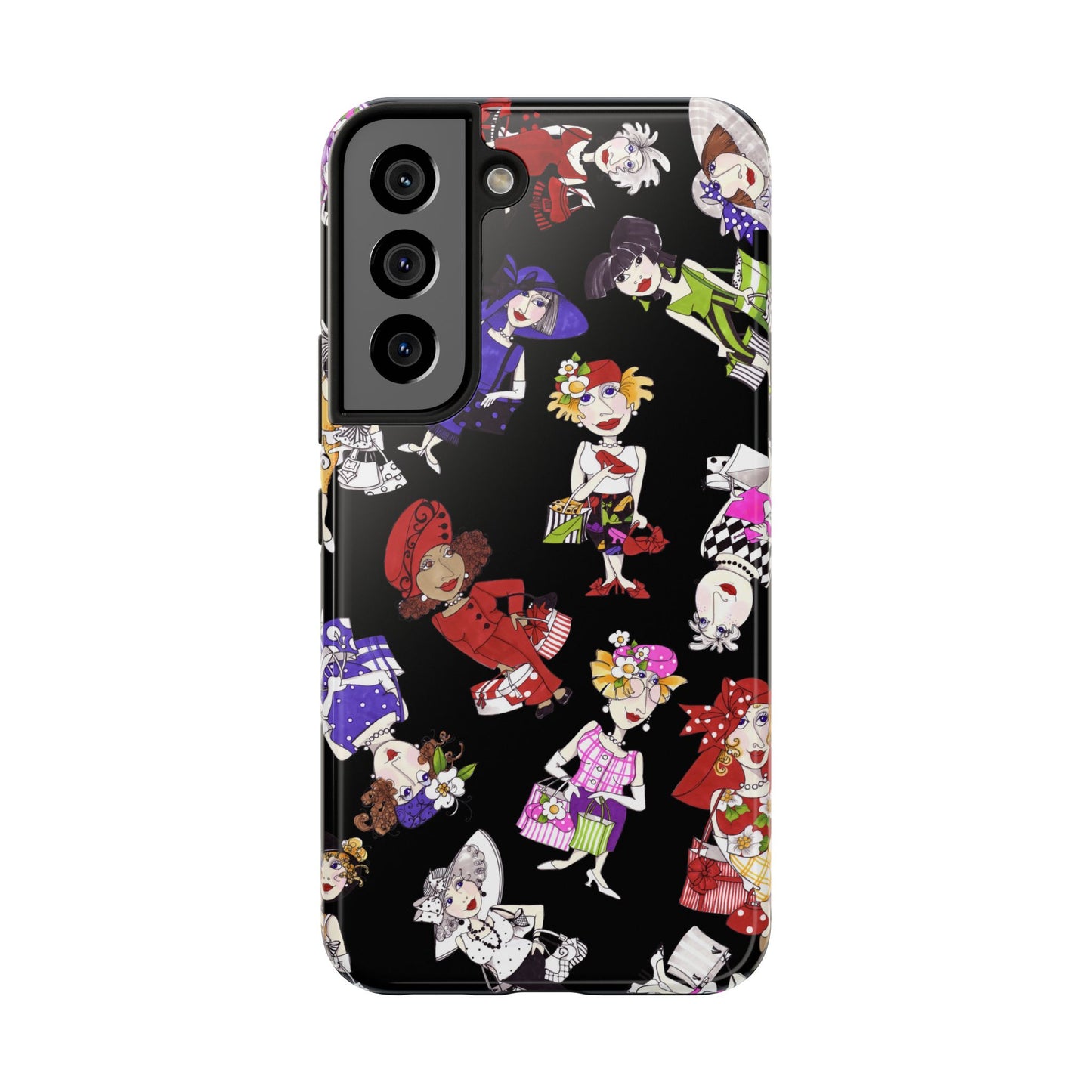 Gone Shopping Tossed Black Phone Case