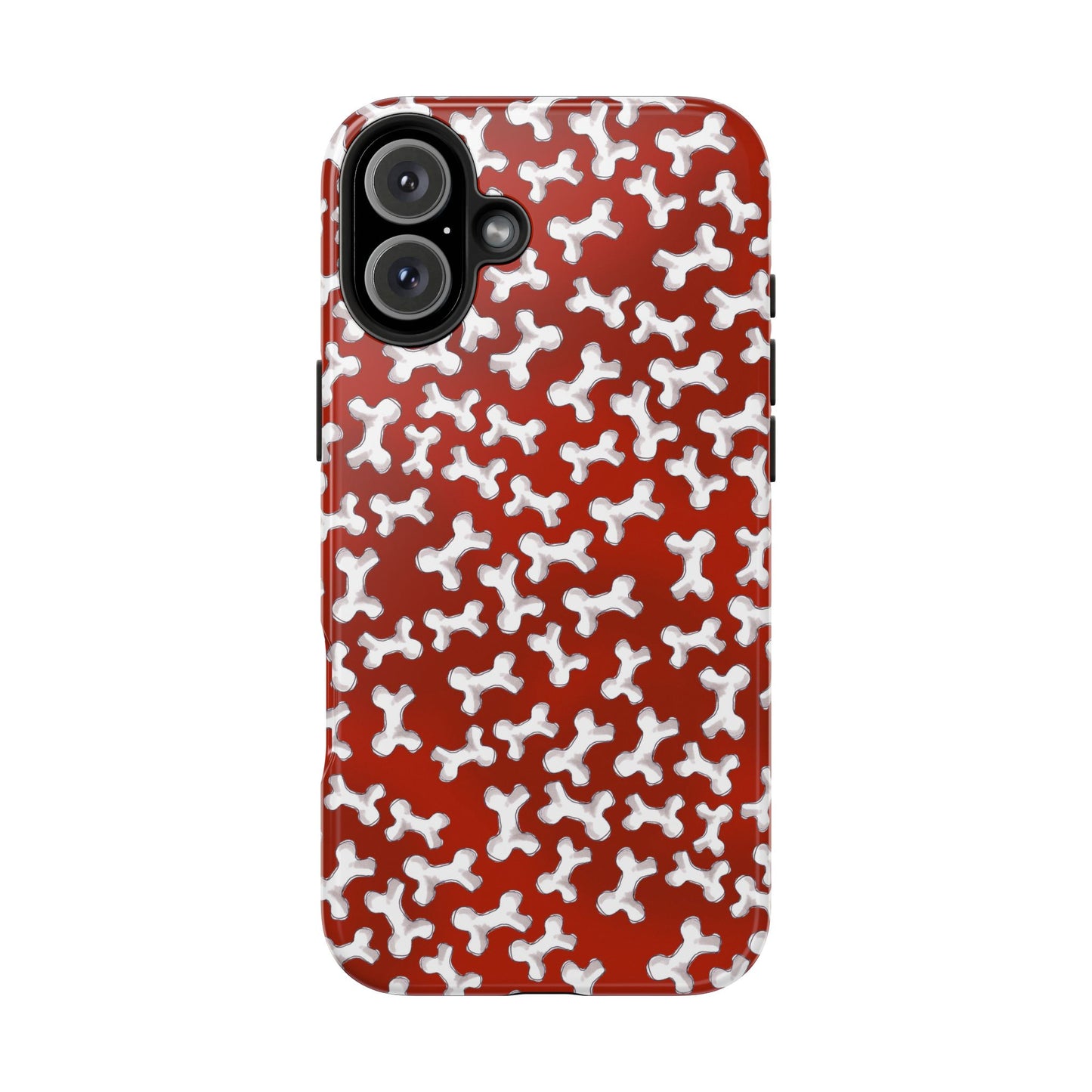 Bones a Lot Red Phone Case