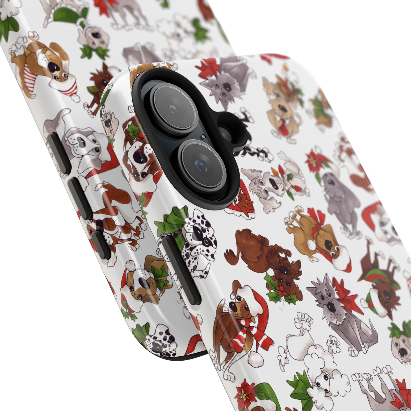 Doggie Toss White Phone Case