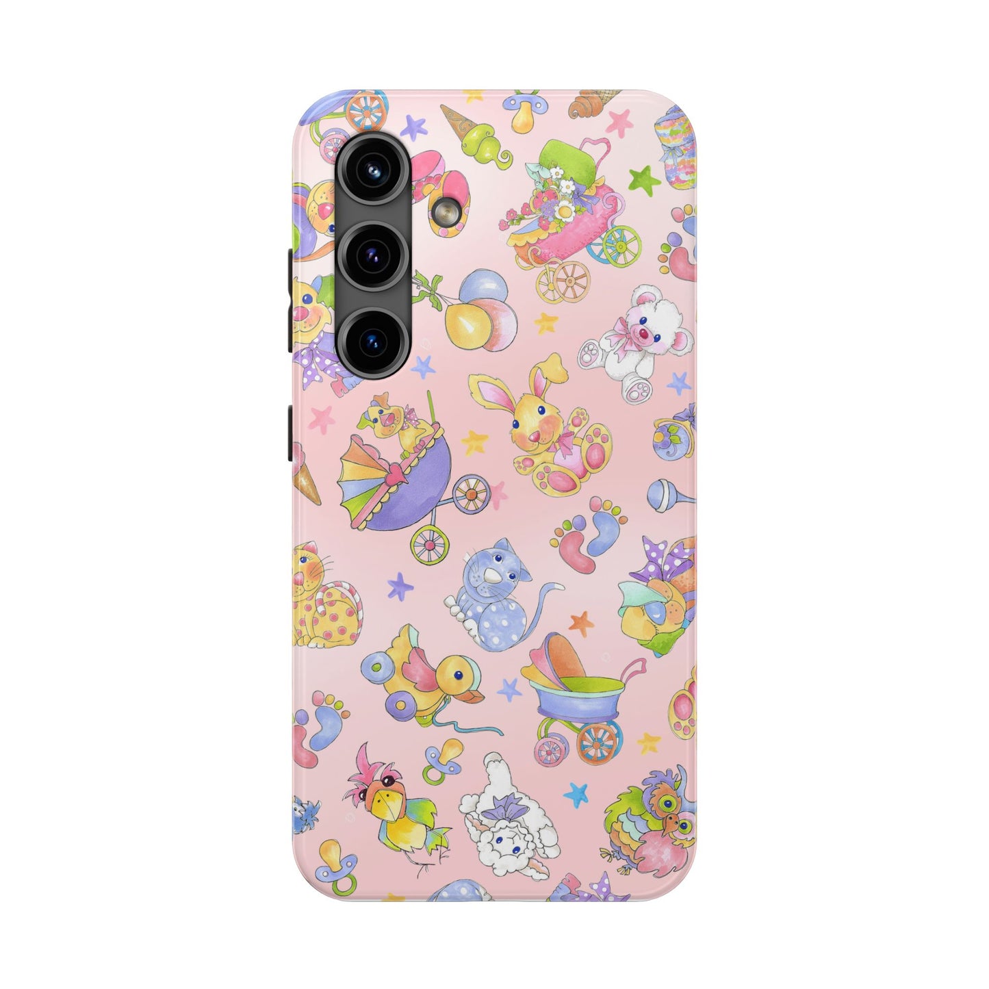 Busy Baby Pink Phone Case