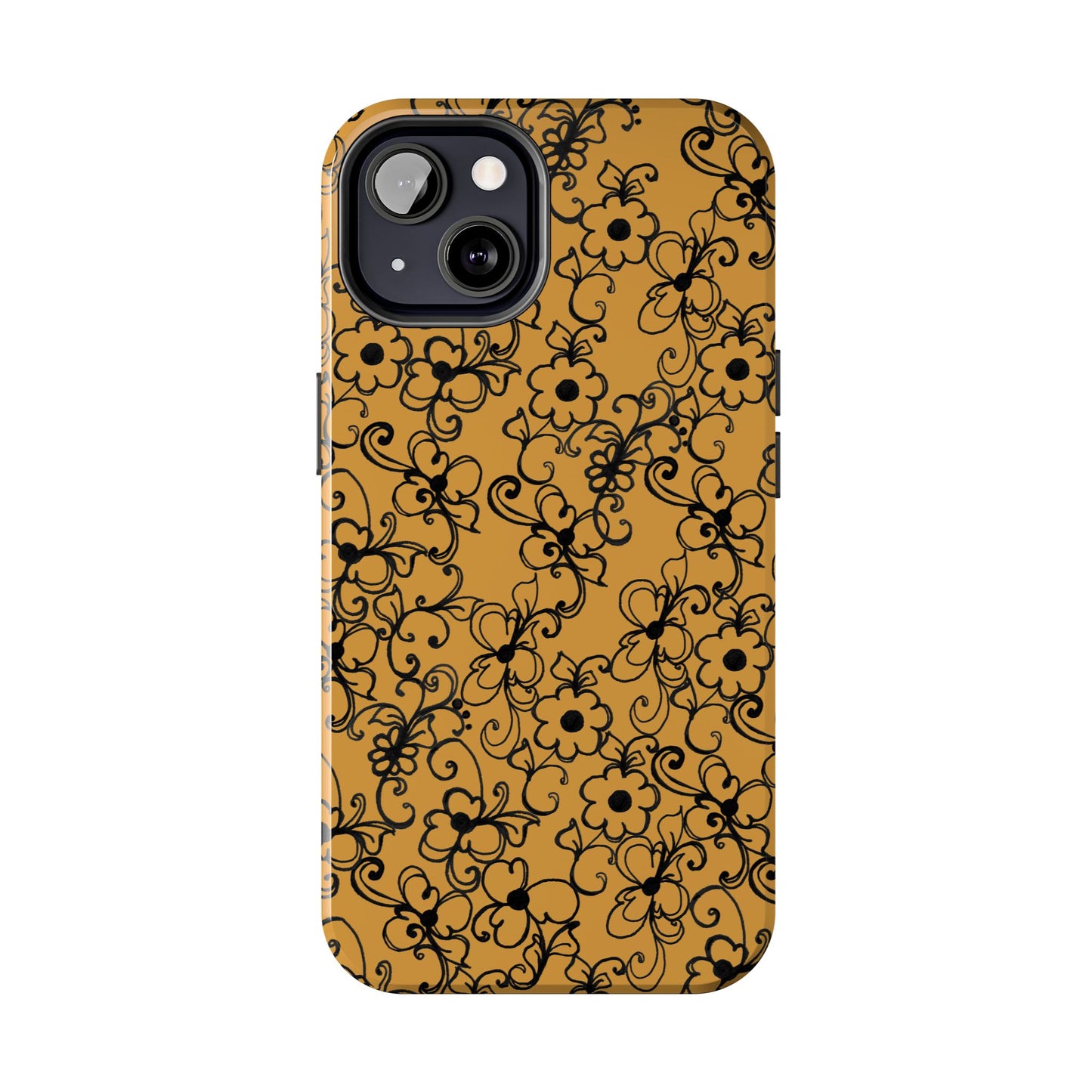 Daisy Jungle Yellow Phone Case
