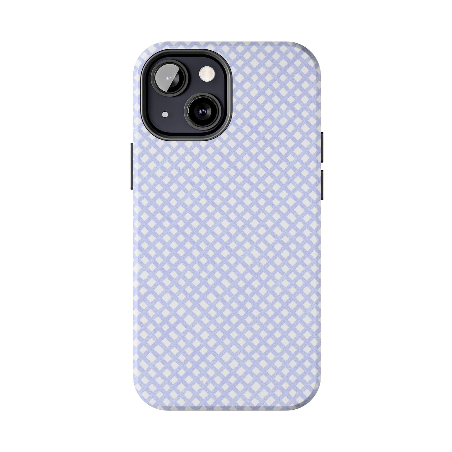 Bias Check Light Blue Phone Case