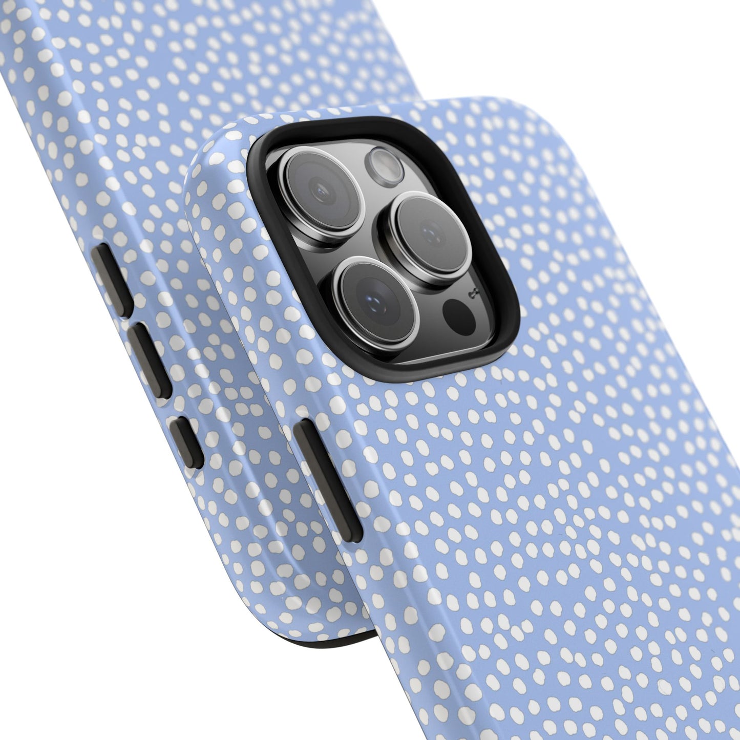 Bitty Dots Blue / White Phone Case
