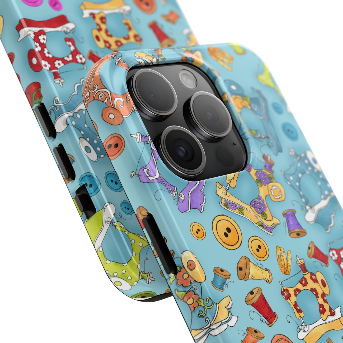 Sew Assorted Turquoise Phone Case