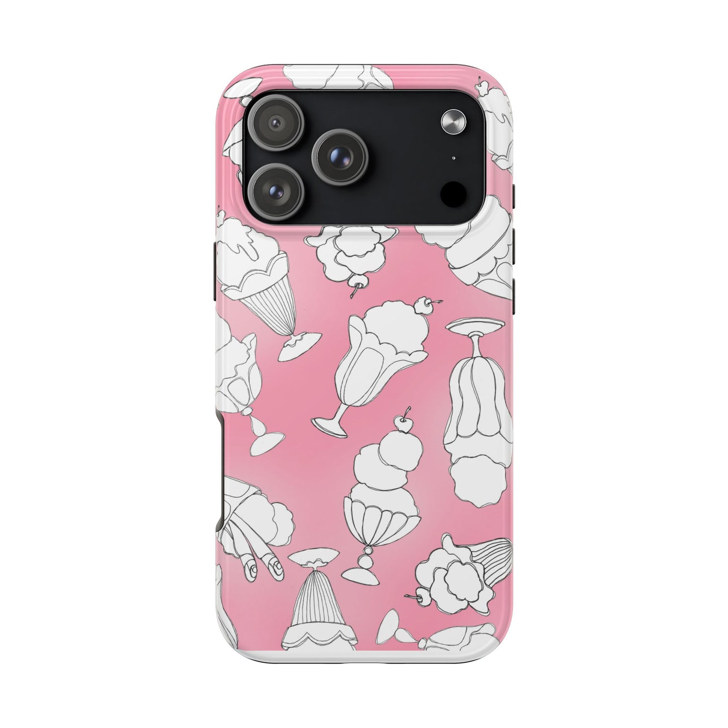 Fountain Yummies Pink Phone Case
