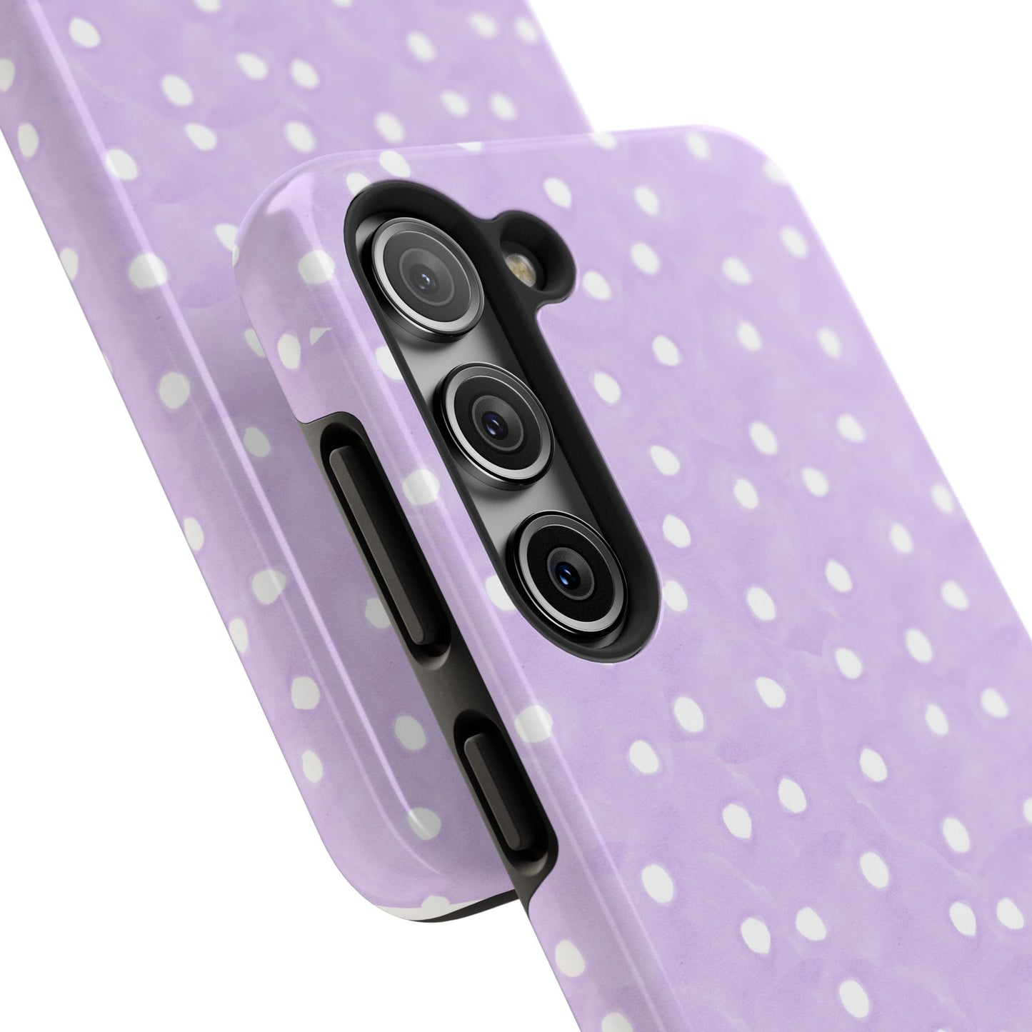 Space Dots Lilac / White Phone Case
