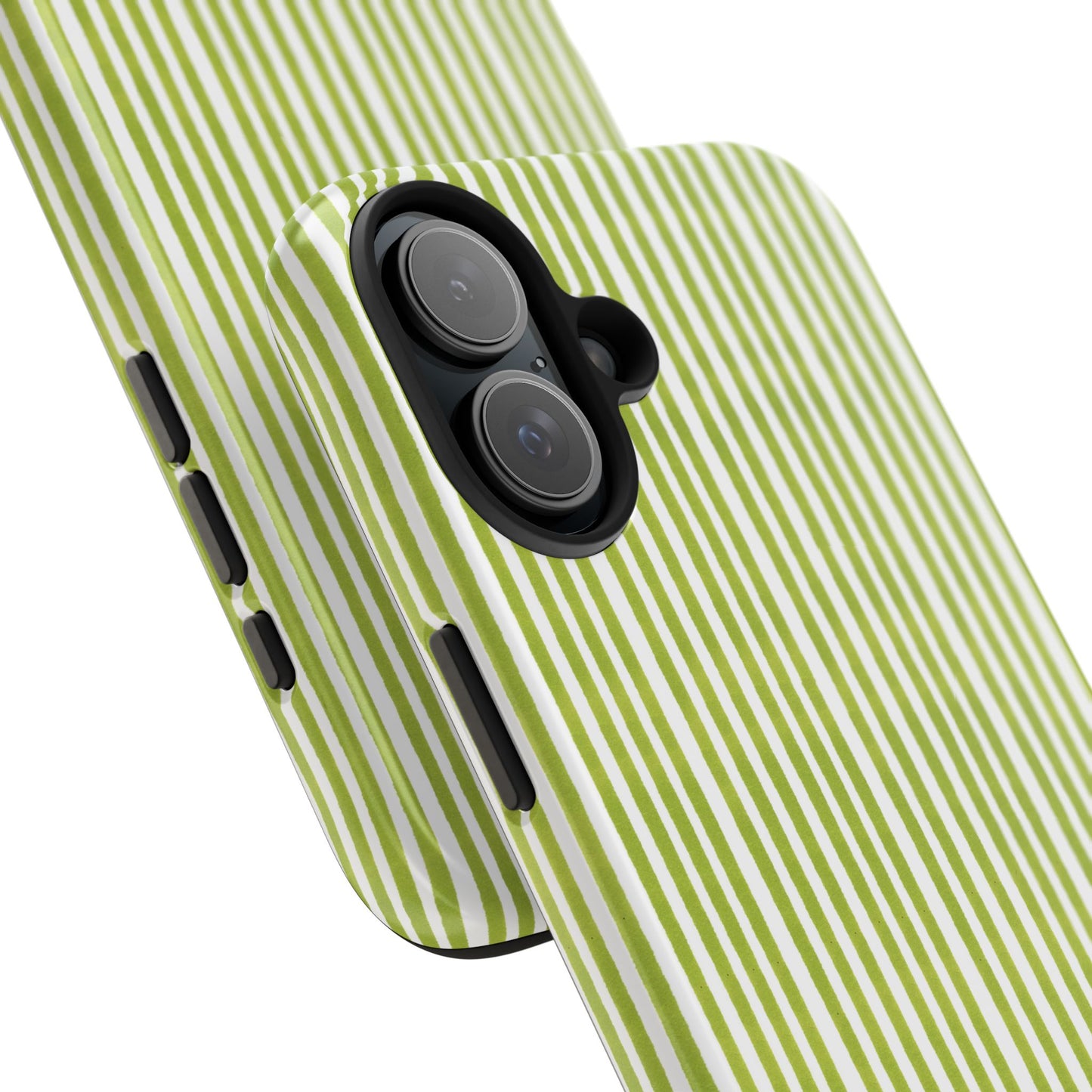 Lazy Stripe Lime Phone Case