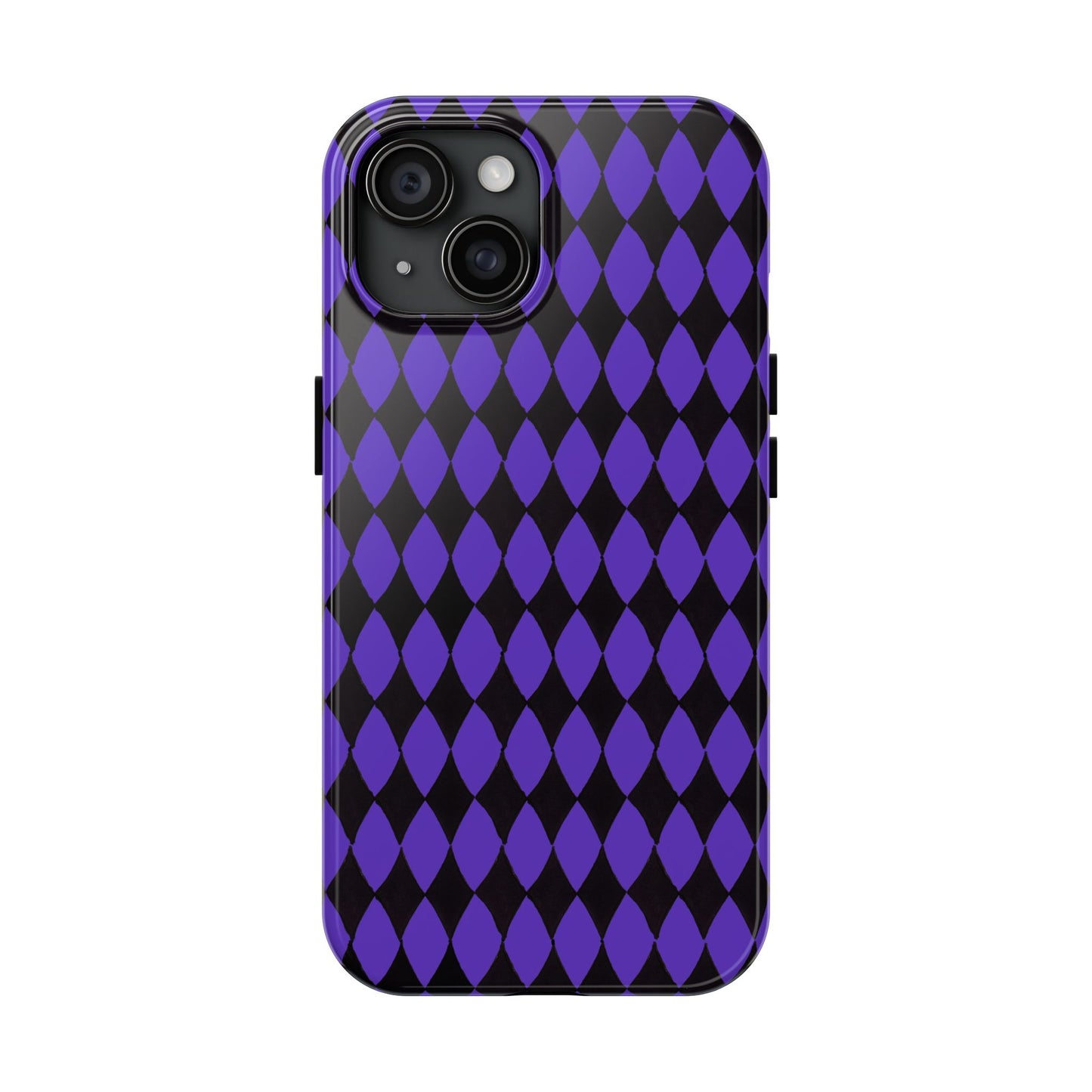 Diamond Purple / Black Phone Case