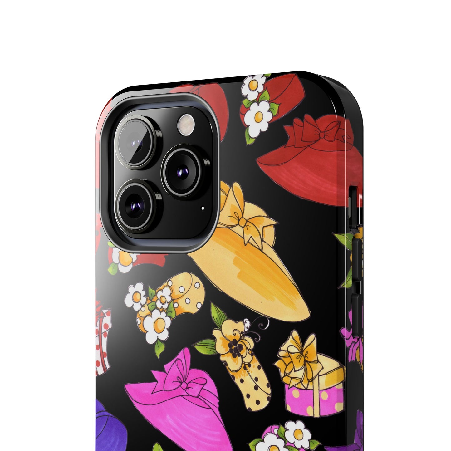 Accessories Tossed Black Phone Case