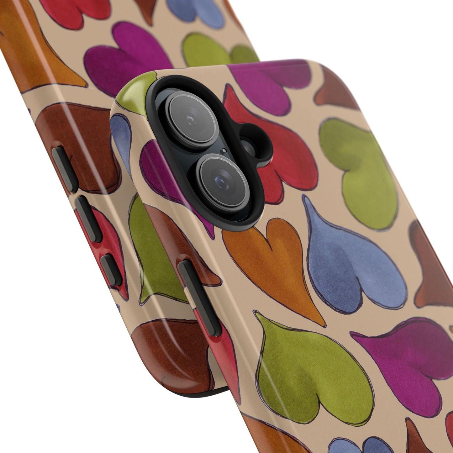 Big Hearted Khaki Phone Case