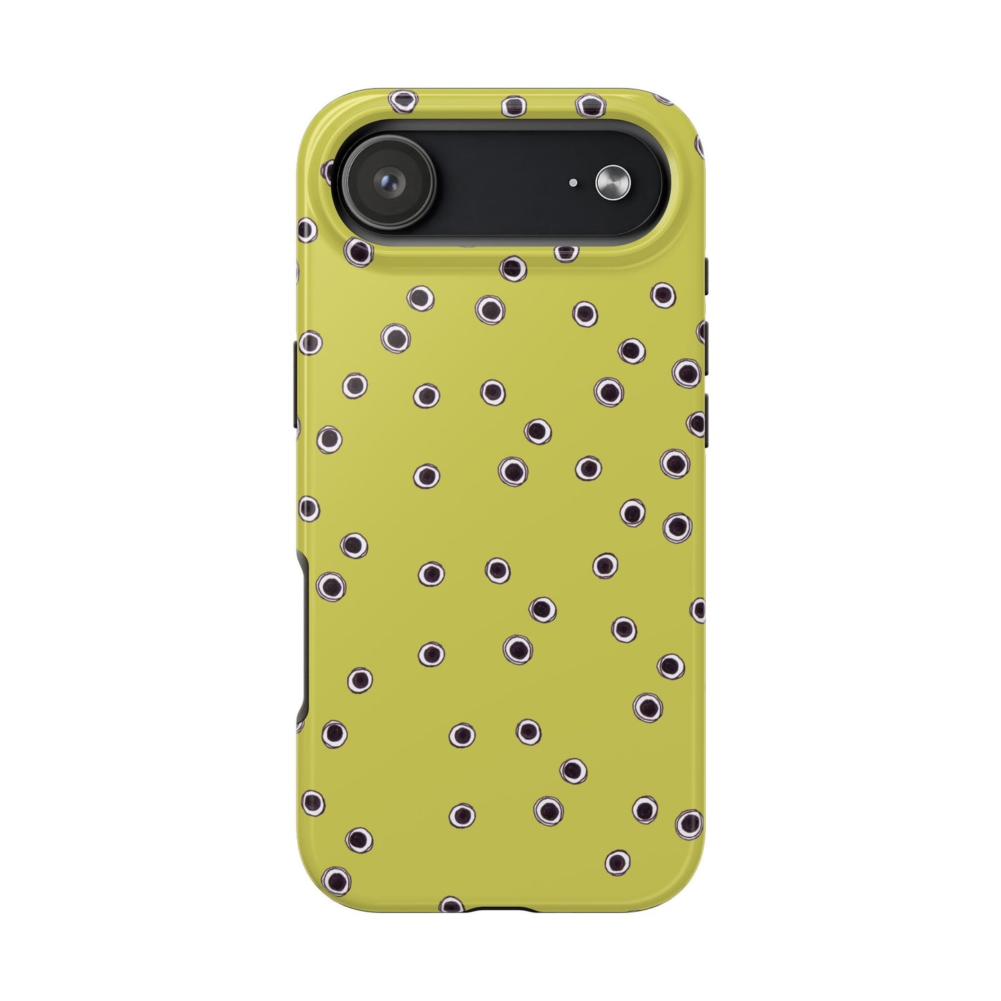 Halo Dots Green Phone Case