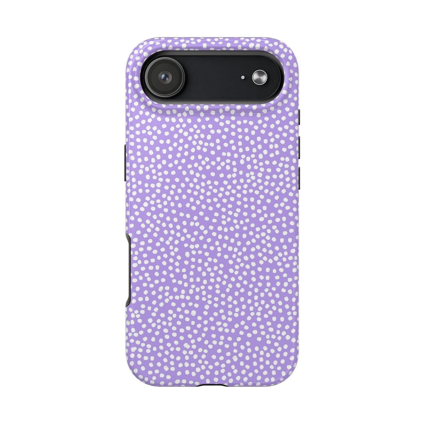 Bitty Dots Lilac / White Phone Case