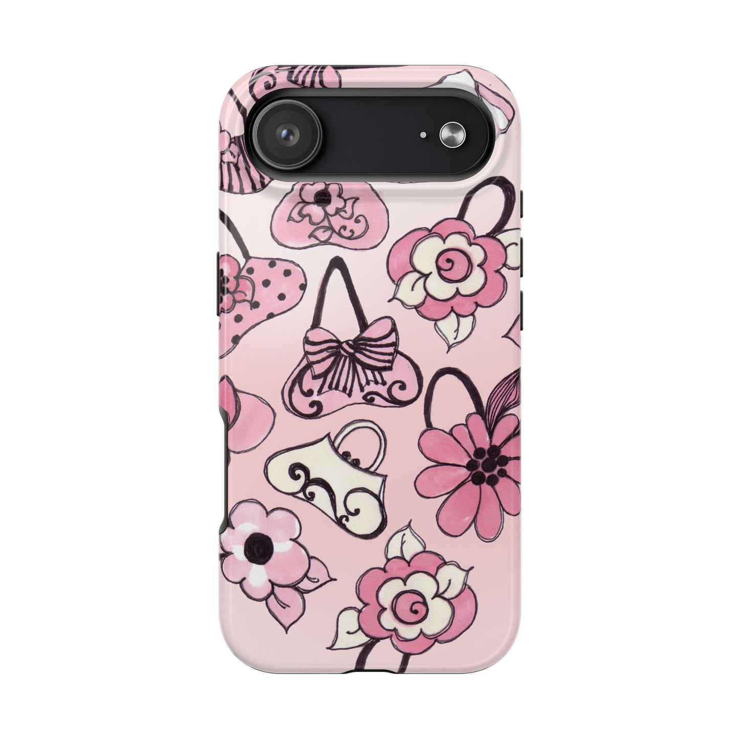 Cat Bags Pink Phone Case