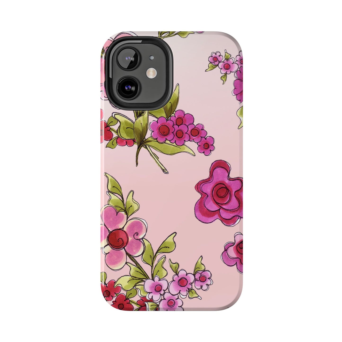 Jumbo Floral Pink Phone Case