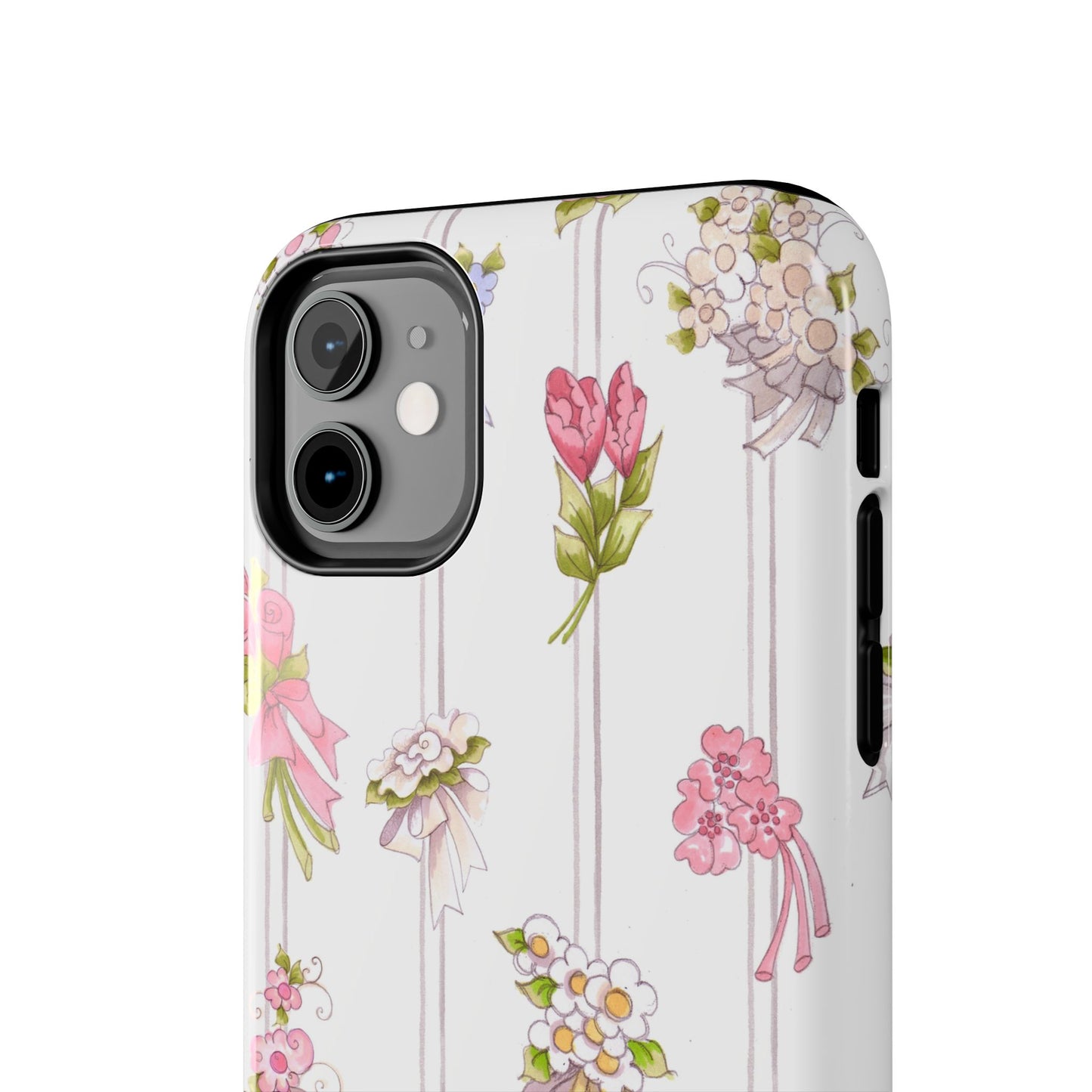 Bouquet Stripe Phone Case