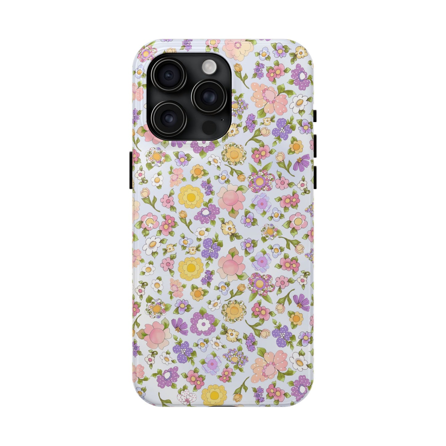 Flowery Blue Sky Phone Case