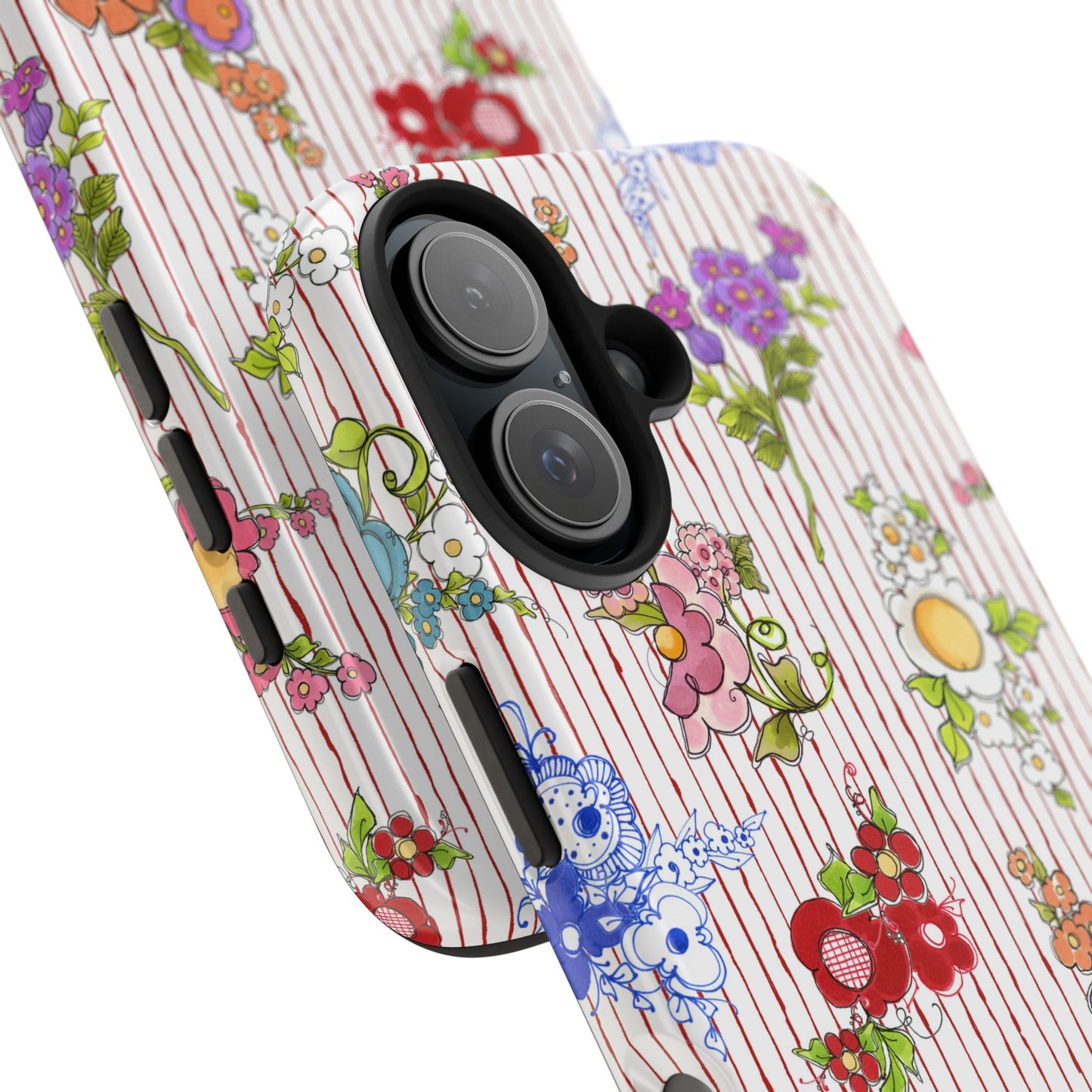 Mixed Bouquets Red / White Phone Case